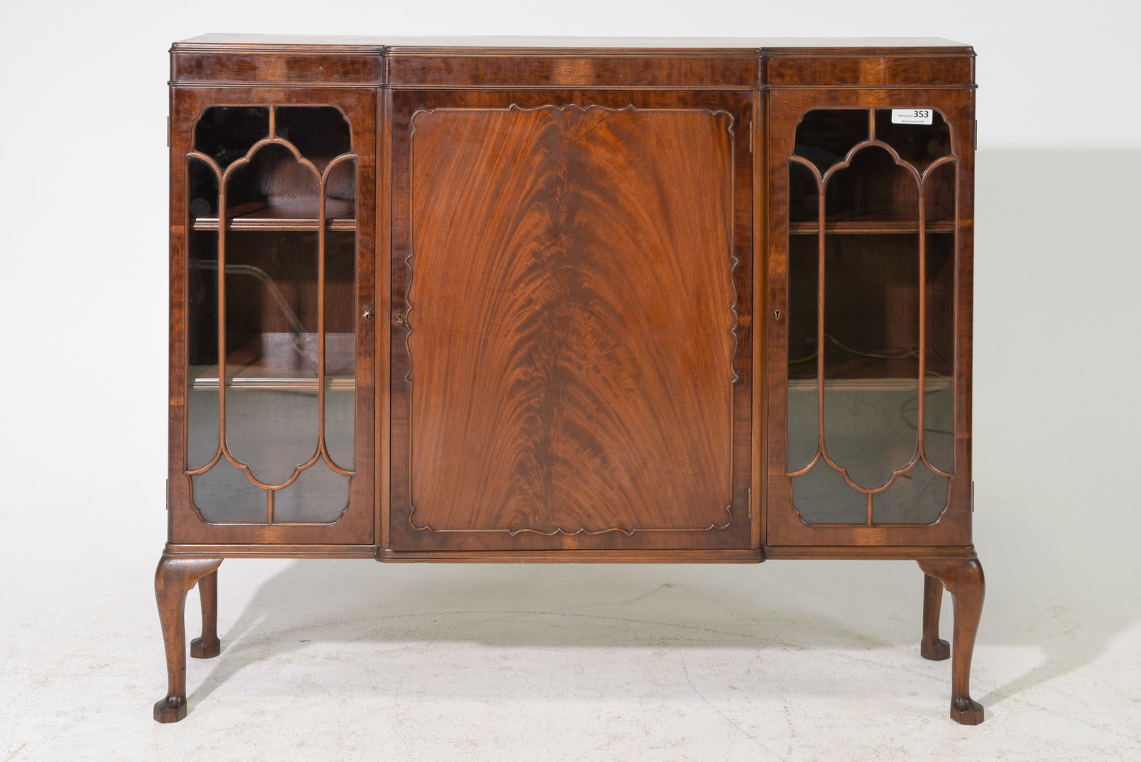 British Mahogany Side by Side Cabinet c.1930's-40's (1 of 5)