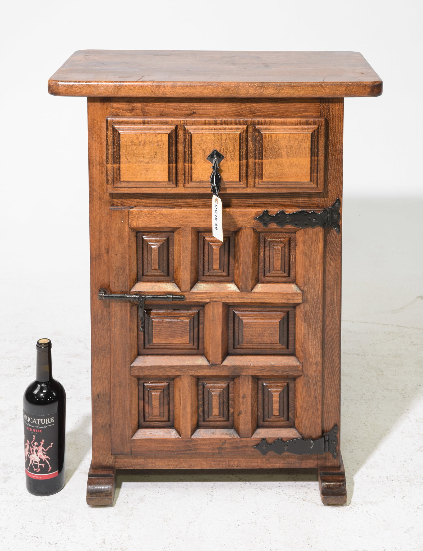 Spanish Style Oak Side / Occasional Cabinet (1 of 5)