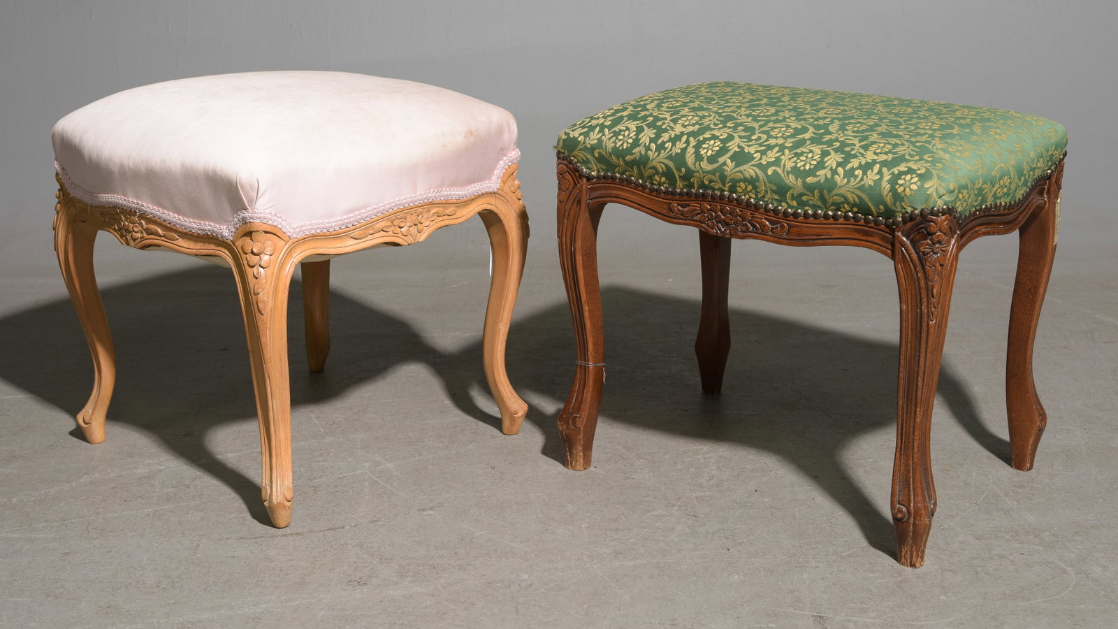 2 Louis XV Style Foot Stools (1 of 3)