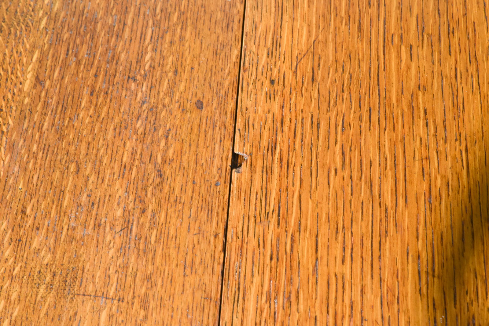 British Oak Barley Twist Drop Leaf Table c.1930's - 4