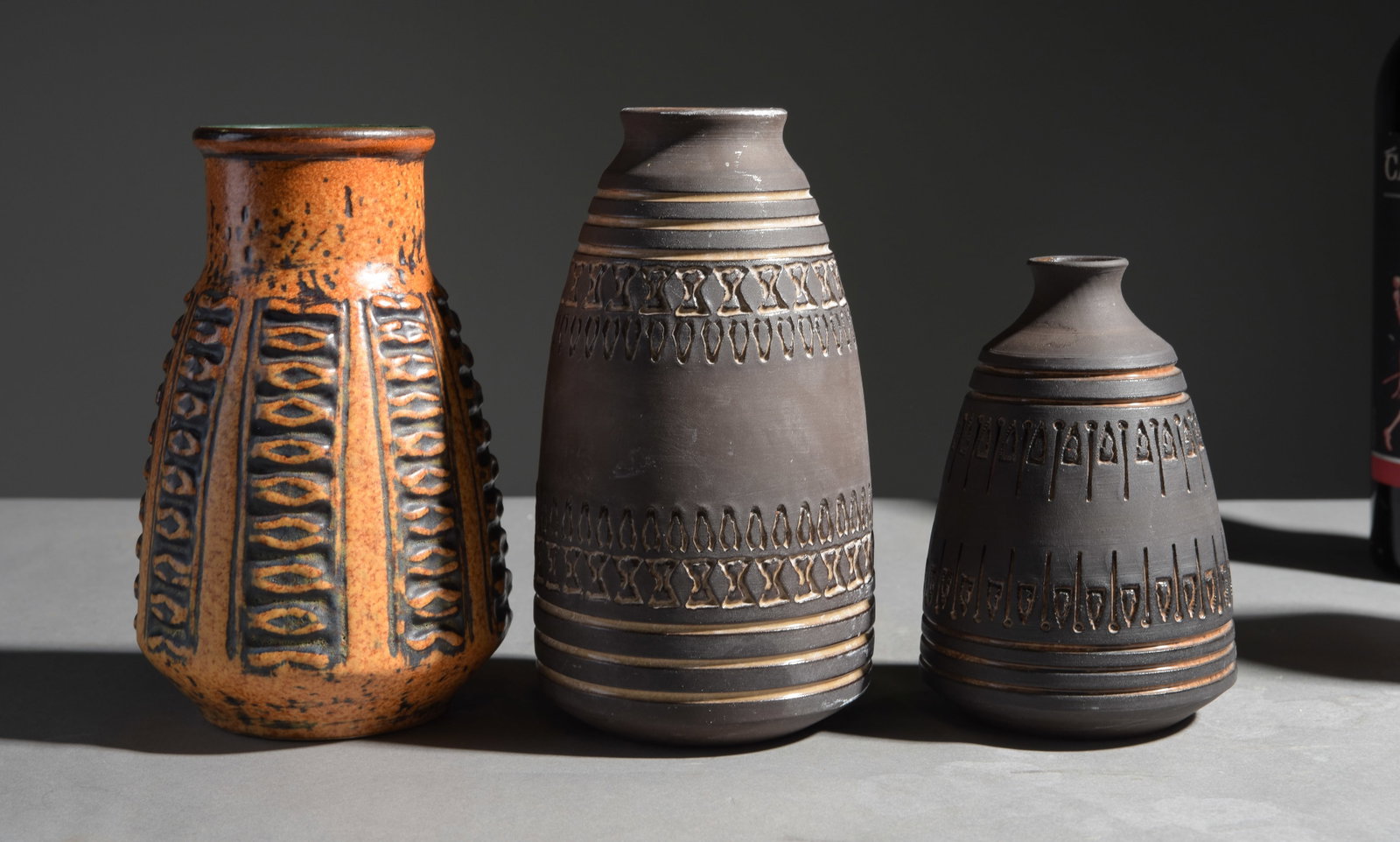 6pcs Assorted Scandinavian Pottery - 5