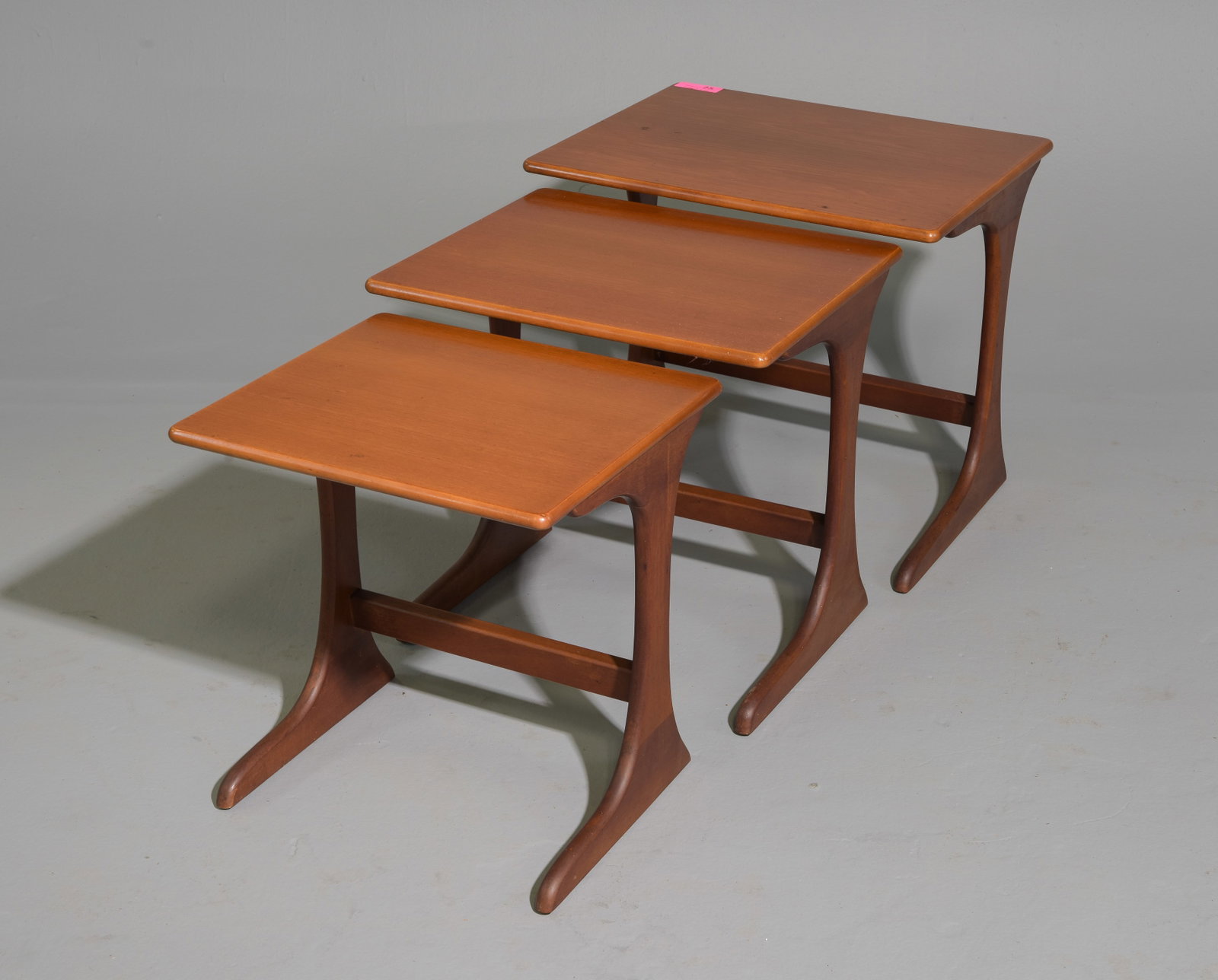 Mid Century Modern Nest of Three Tables (1 of 4)