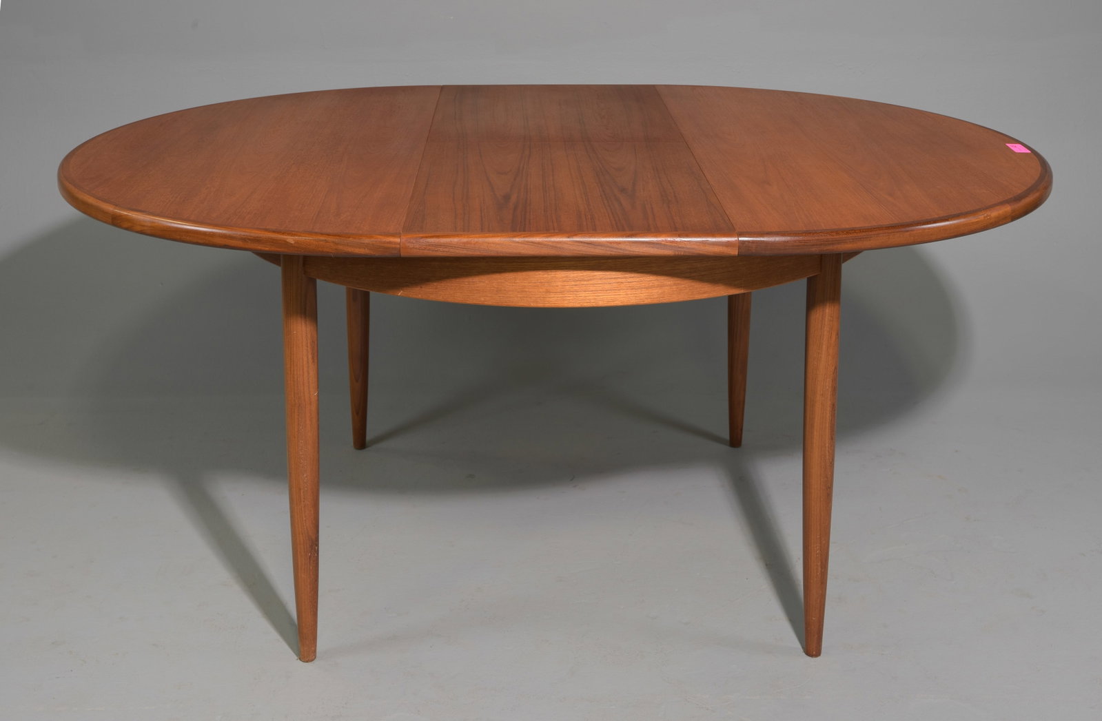 Round Mid Century Table with Pop Up Leaf - Gplan - 3