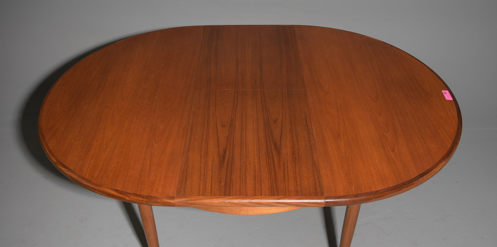 Round Mid Century Table with Pop Up Leaf - Gplan - 4