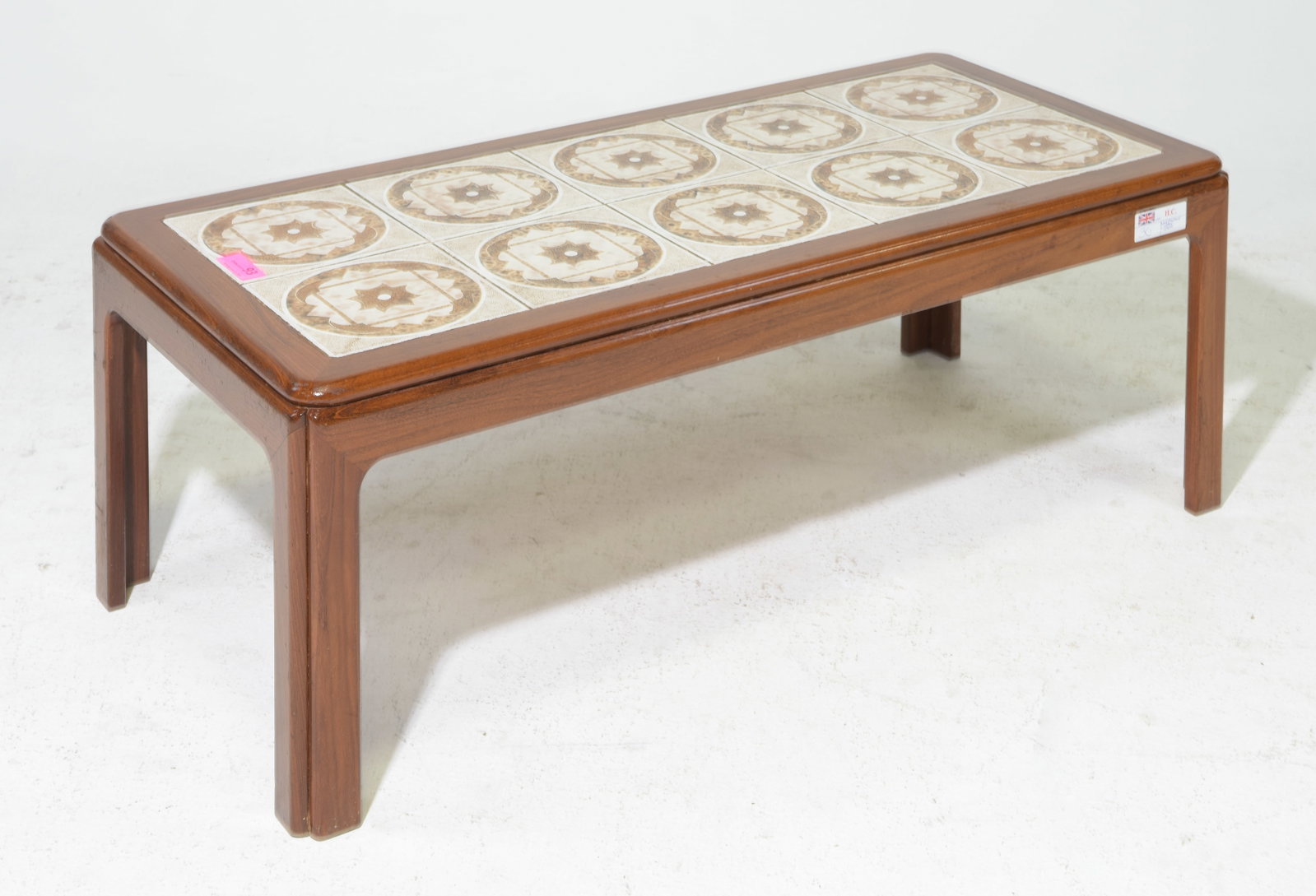 Mid Century Modern Tile Top Coffee Table (1 of 3)