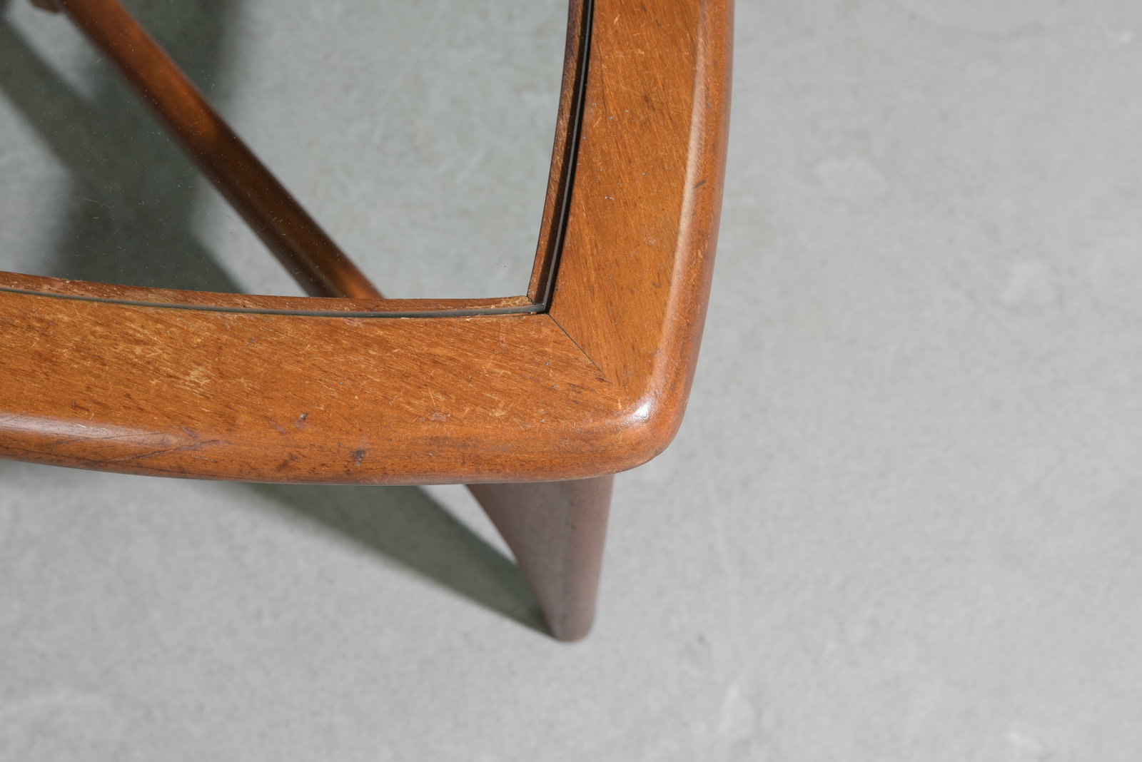 Mid Century Modern Triangular Coffee Table - 2
