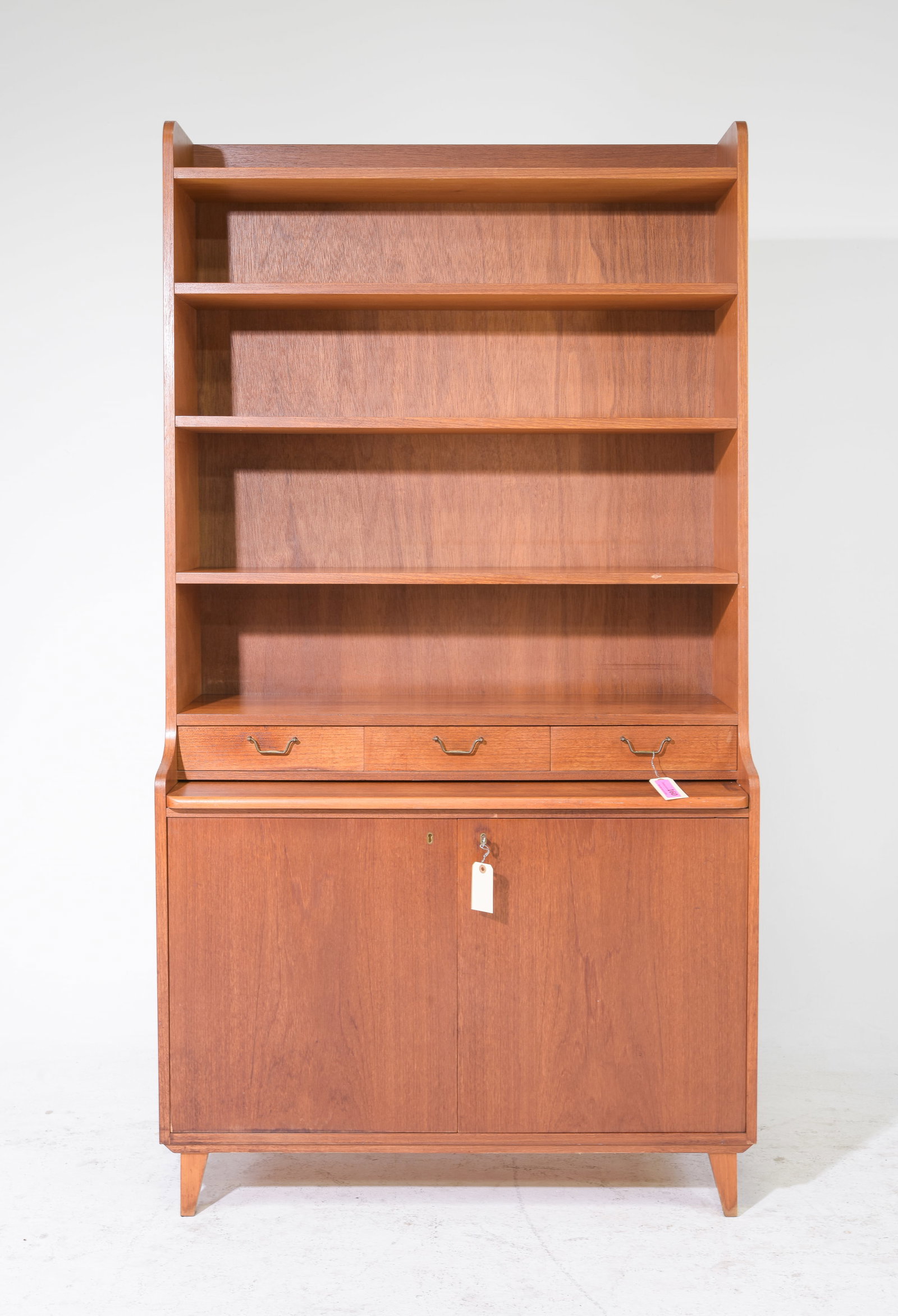 Swedish Mid Century Modern Secretary Bookshelf #1 (1 of 9)
