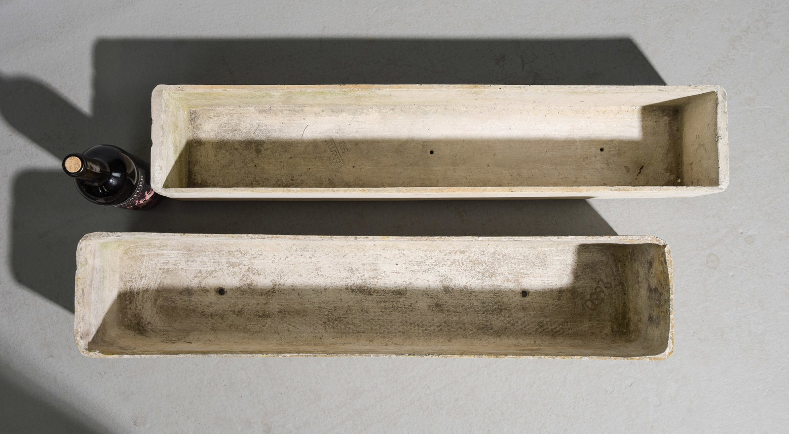 Willy Guhl (1915-2004) - 2 Rectangular Planters #1 - 2