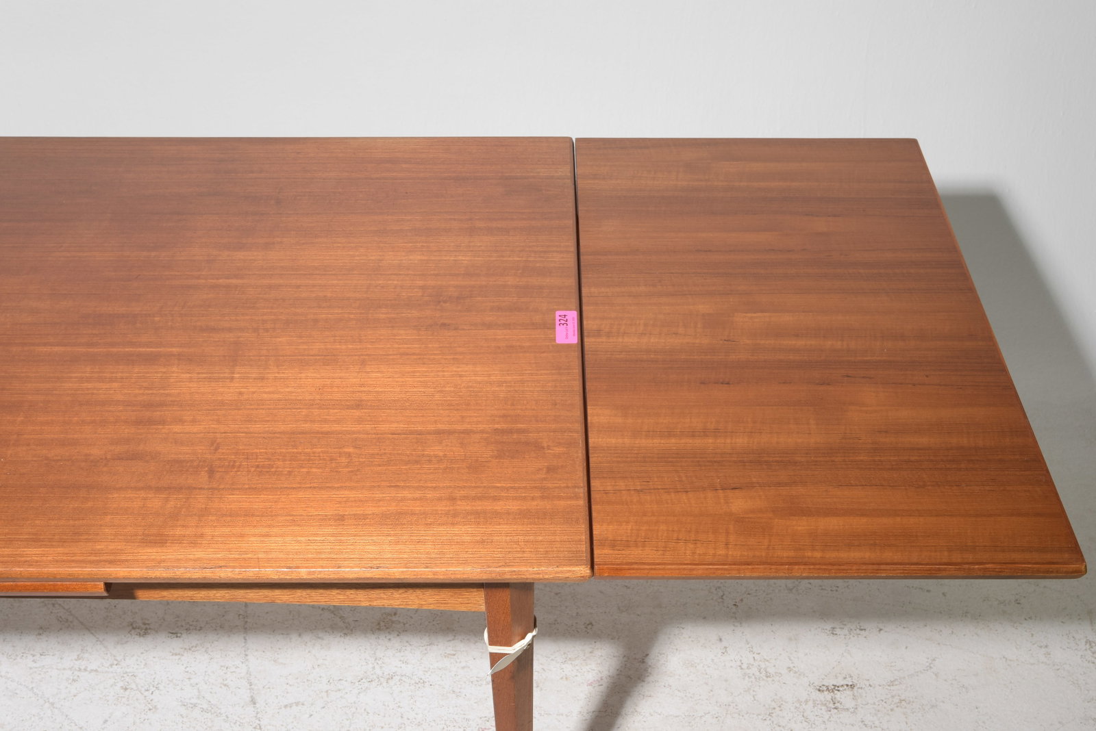 Danish Modern Draw Leaf Dining Table - 4