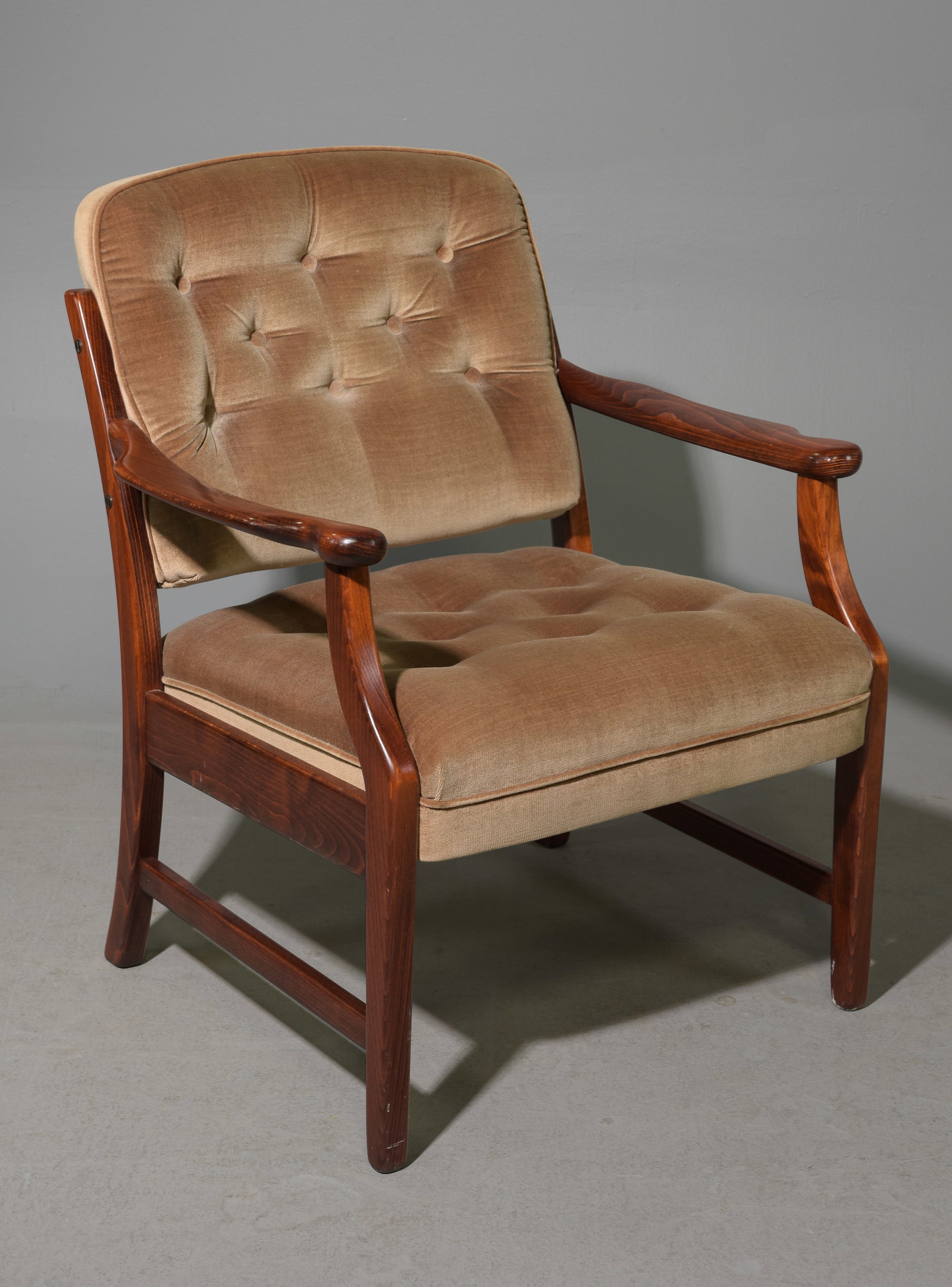 Swedish Upholstered Arm Chair (1 of 5)