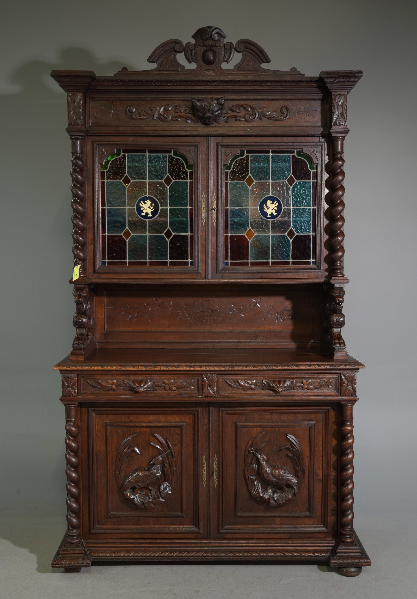 Louis XIII Style French Twist Double Buffet (1 of 8)