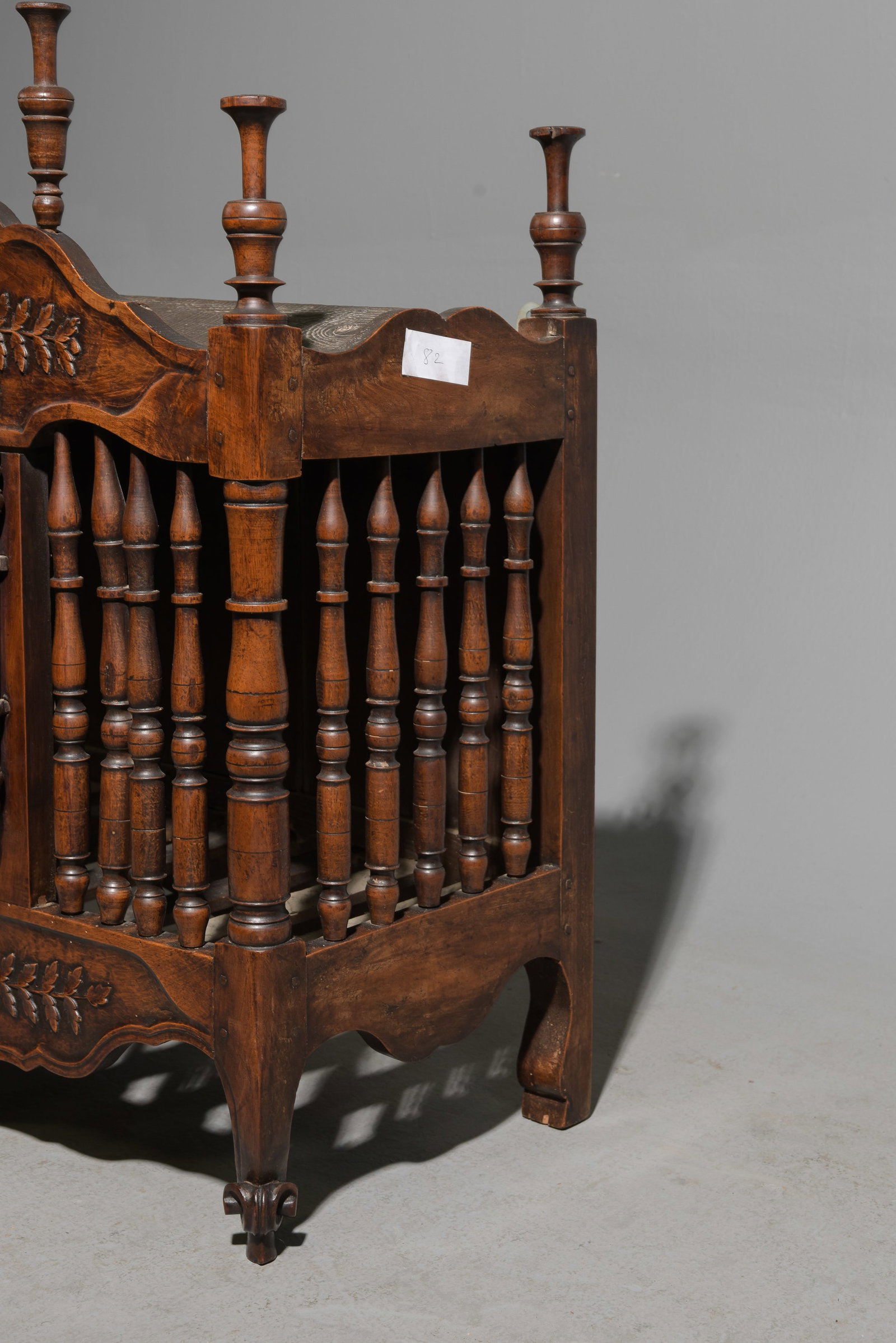 French Walnut Panetiere / Bread Box - 2