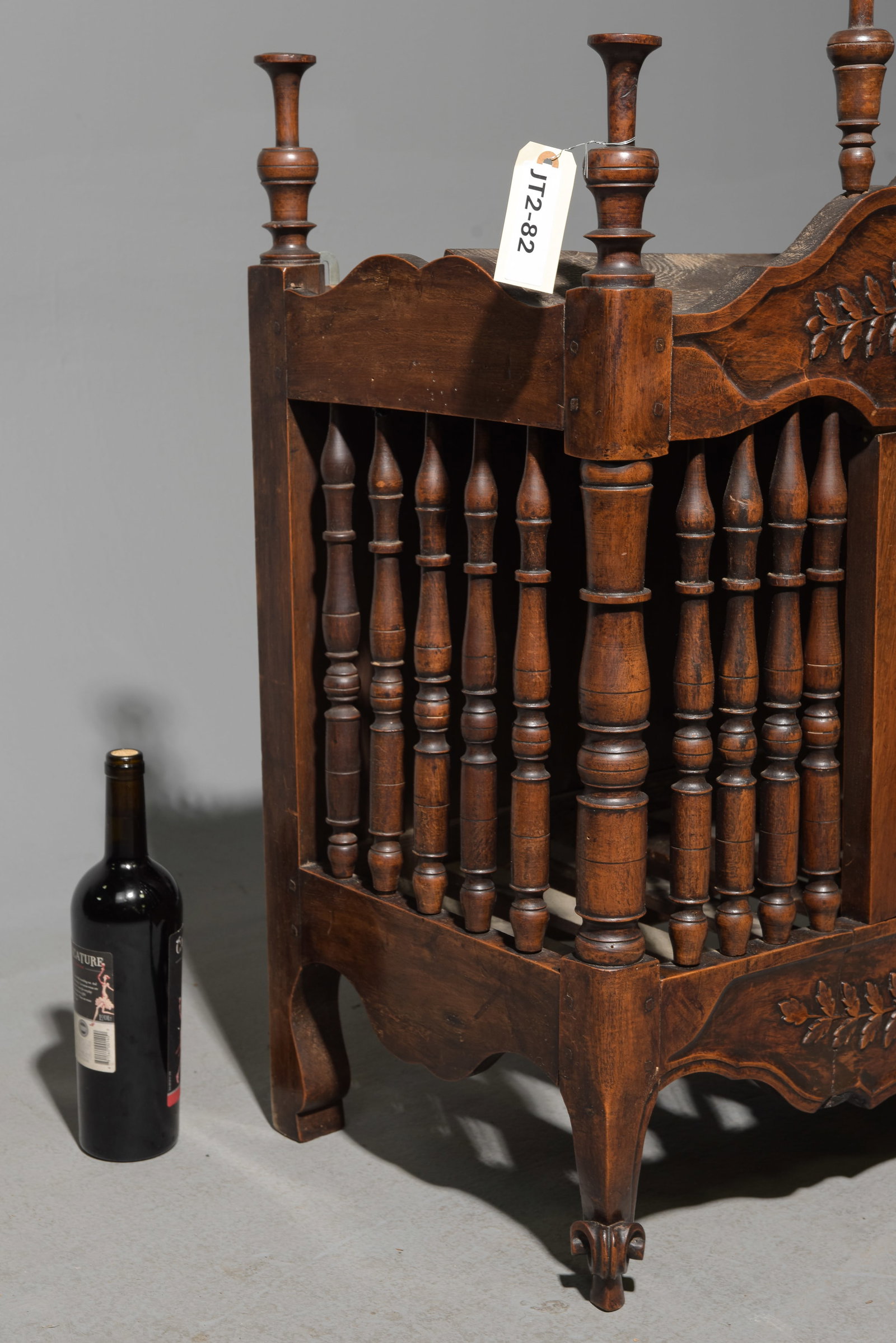 French Walnut Panetiere / Bread Box - 3