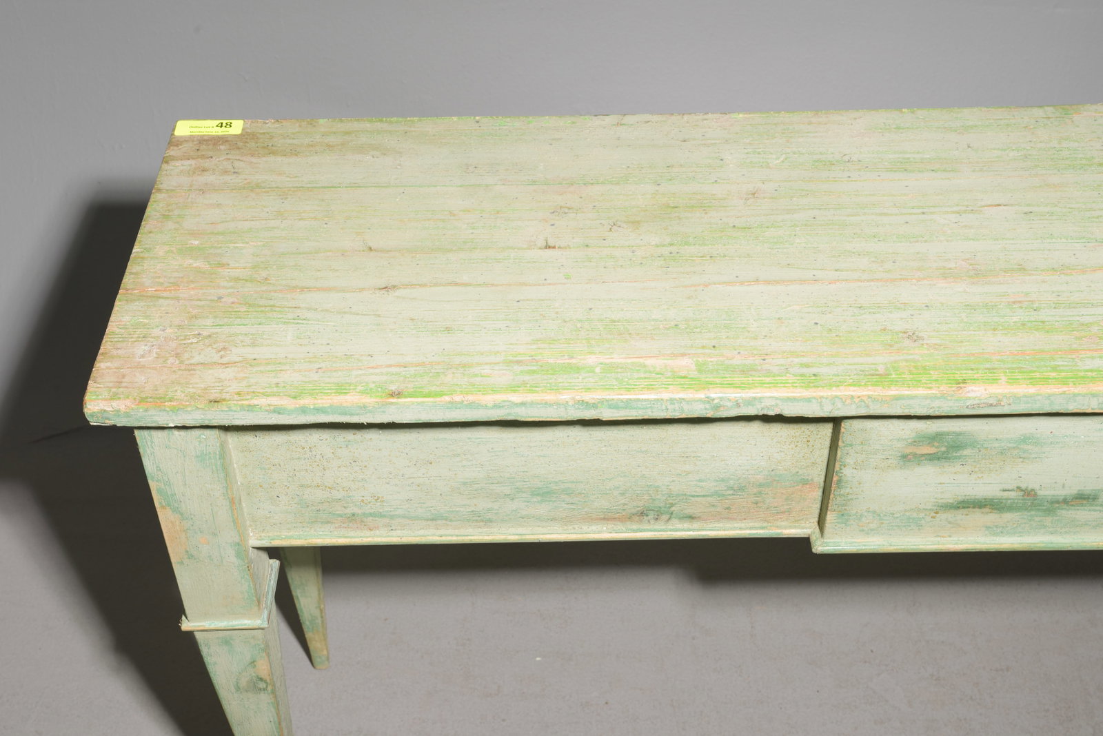 British Painted Pine Hall Table / Console #2 - 2