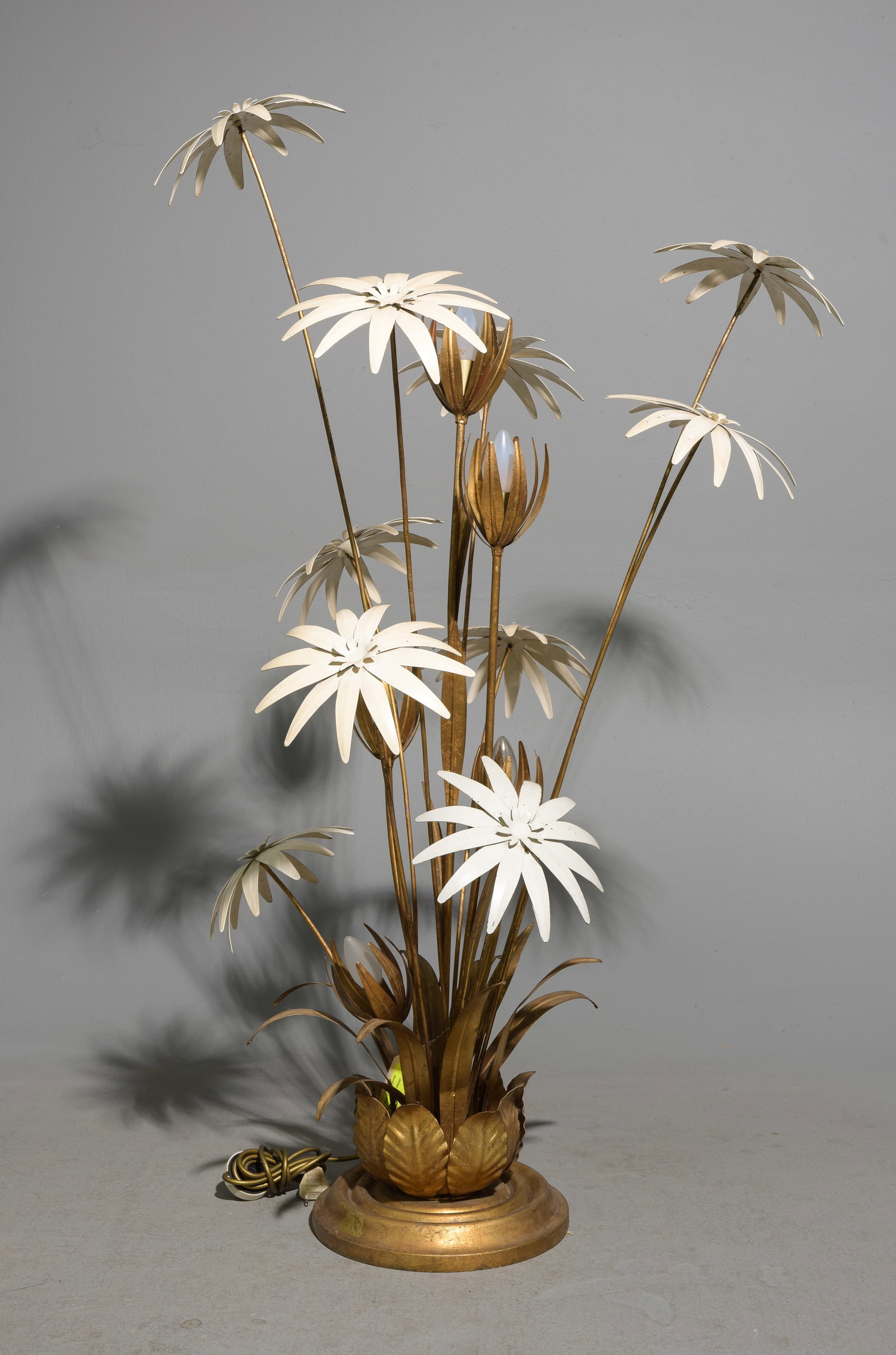 French Vintage Floral Floor Lamp (1 of 4)