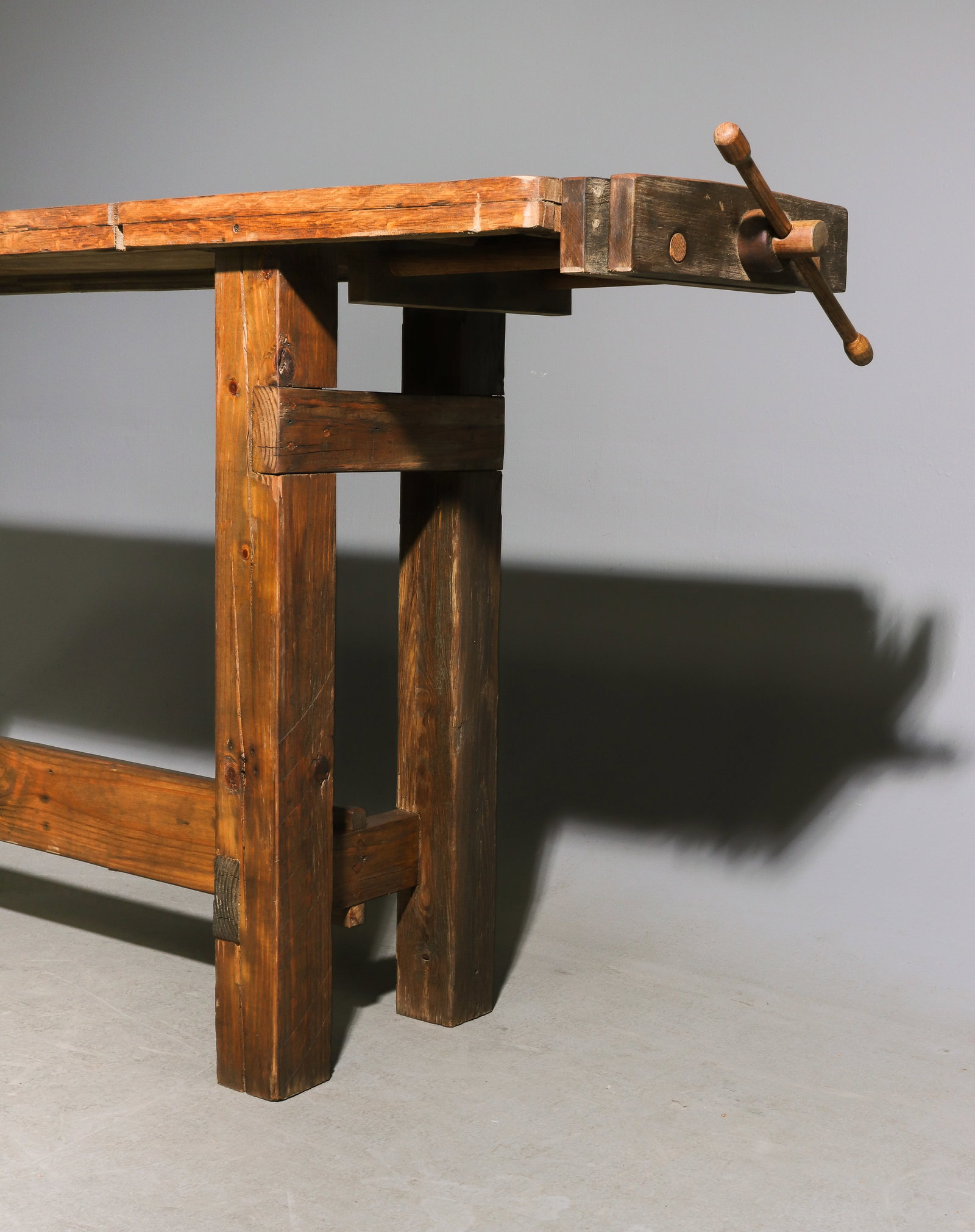 Tall Work Table with Vice - 4