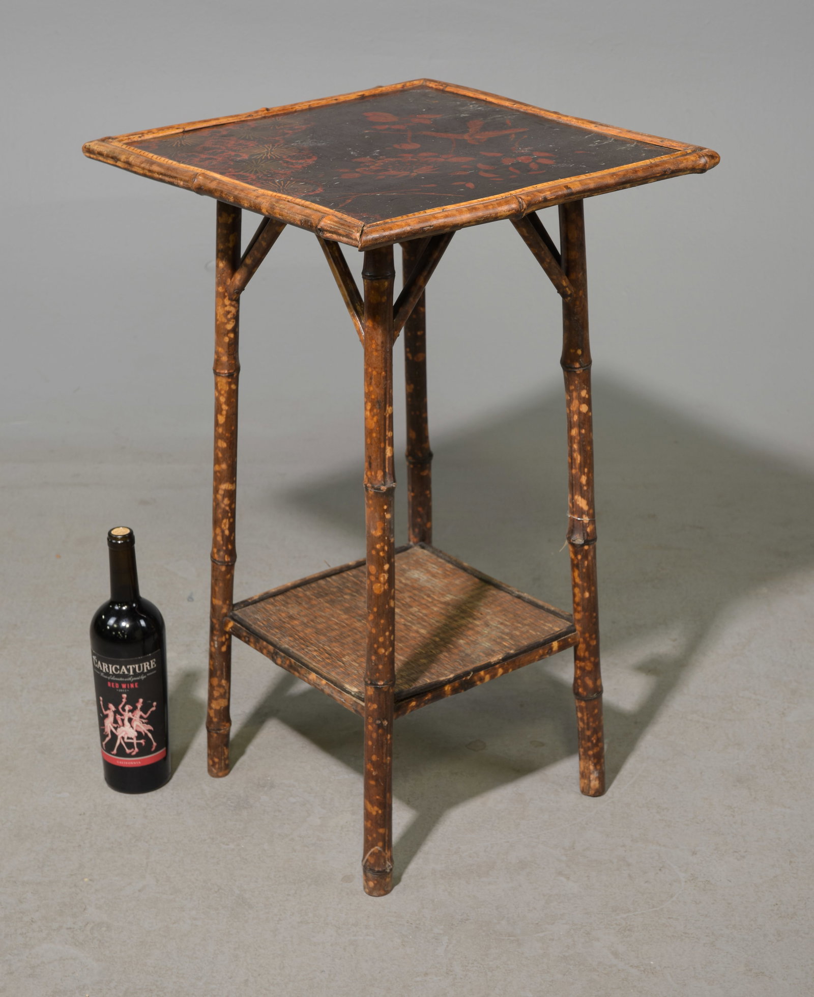 Bamboo Two Tier Occasional Table (1 of 3)