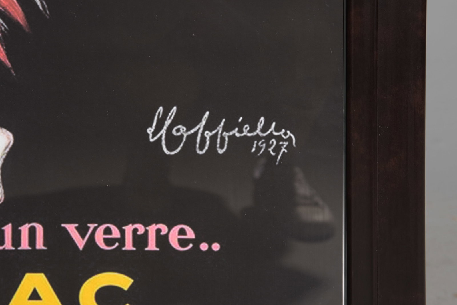 Framed "Cognac Monnet" Poster - 2