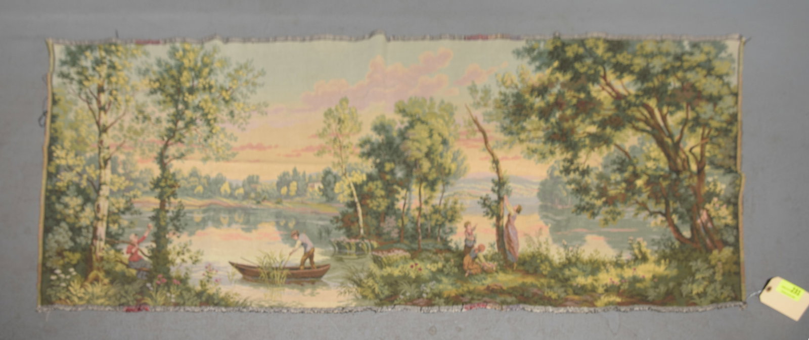 French Unframed Tapestry - 2'4 x 6'4: French Unframed Tapestry - 2'4 x 6'4
