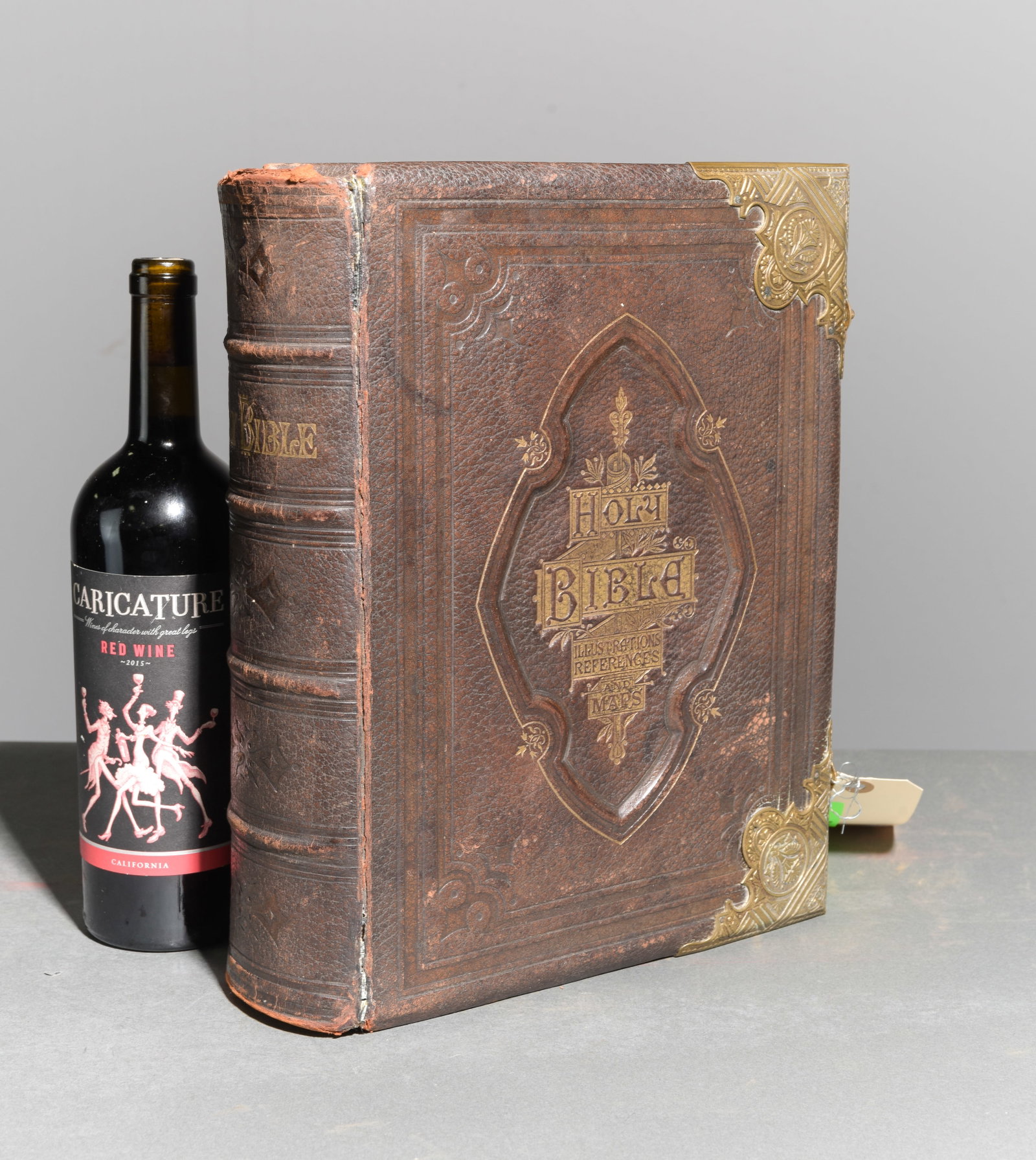 English Holy Bible with Brass Clasps (1 of 3)