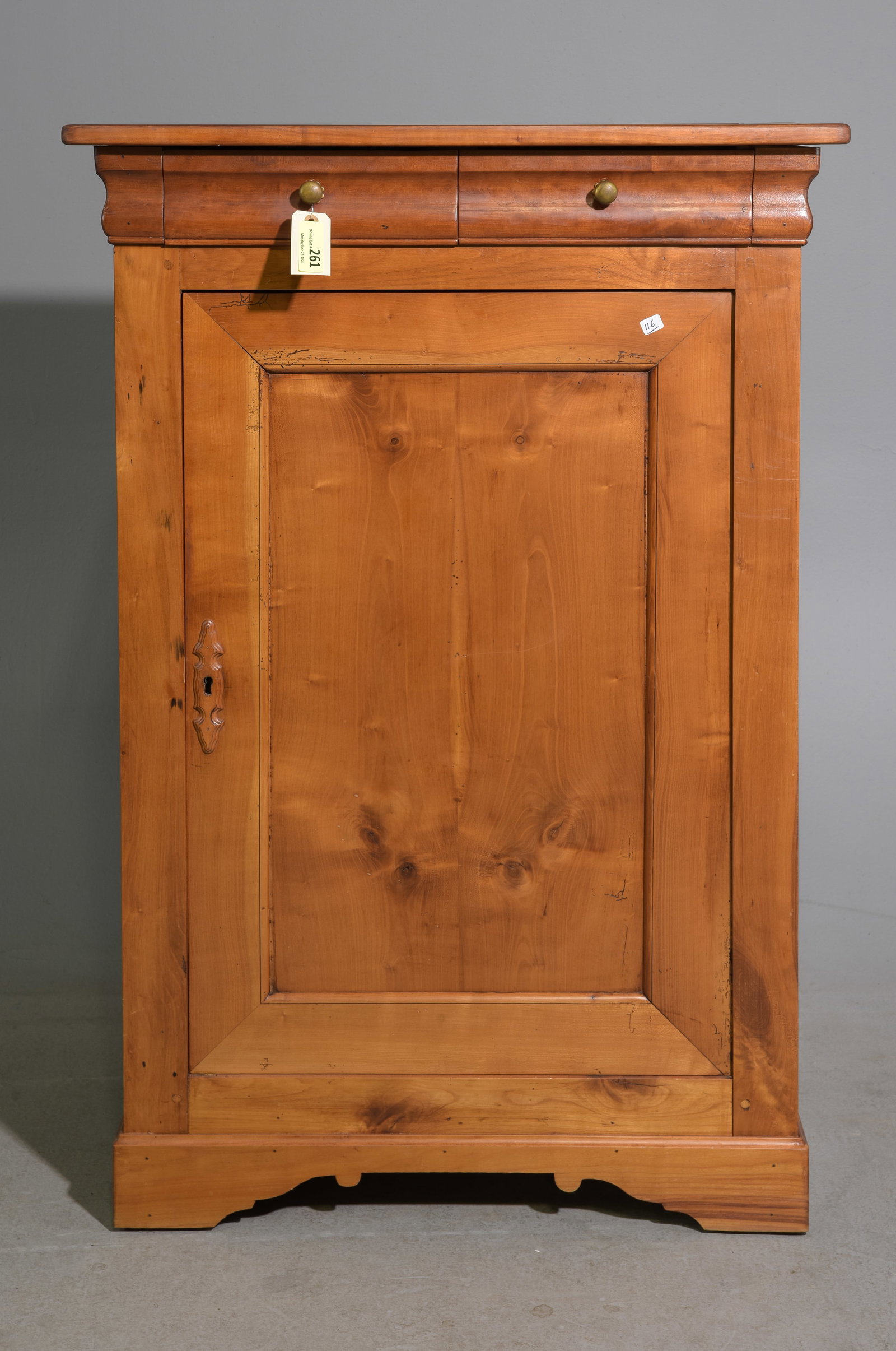 French Tall Cherry Jam / Hall Cabinet with Drawers: French Tall Cherry Jam / Hall Cabinet with Drawers - 47 in tall x 32 x 19.5