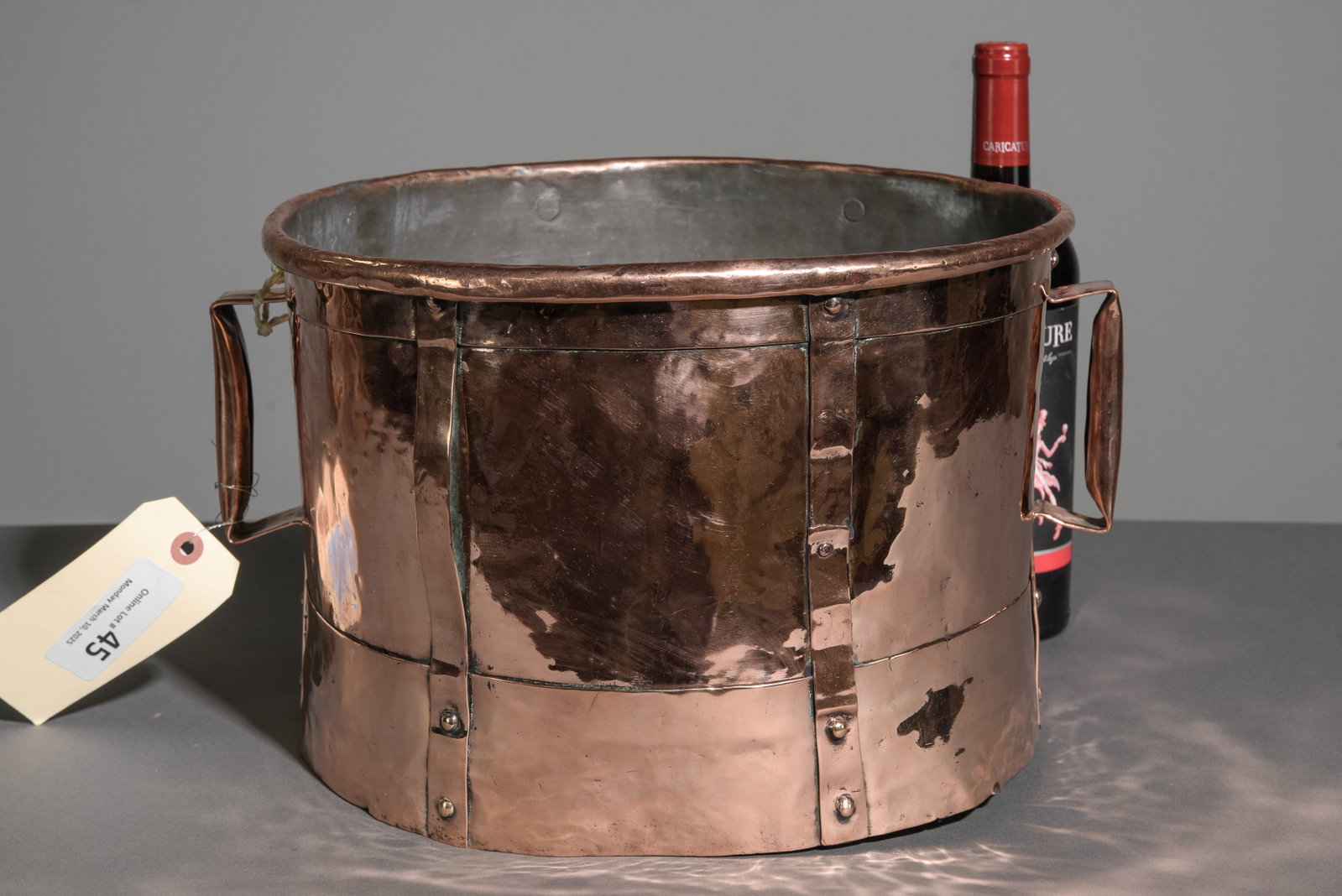 French Polished Copper Ferrat / Measure (1 of 4)