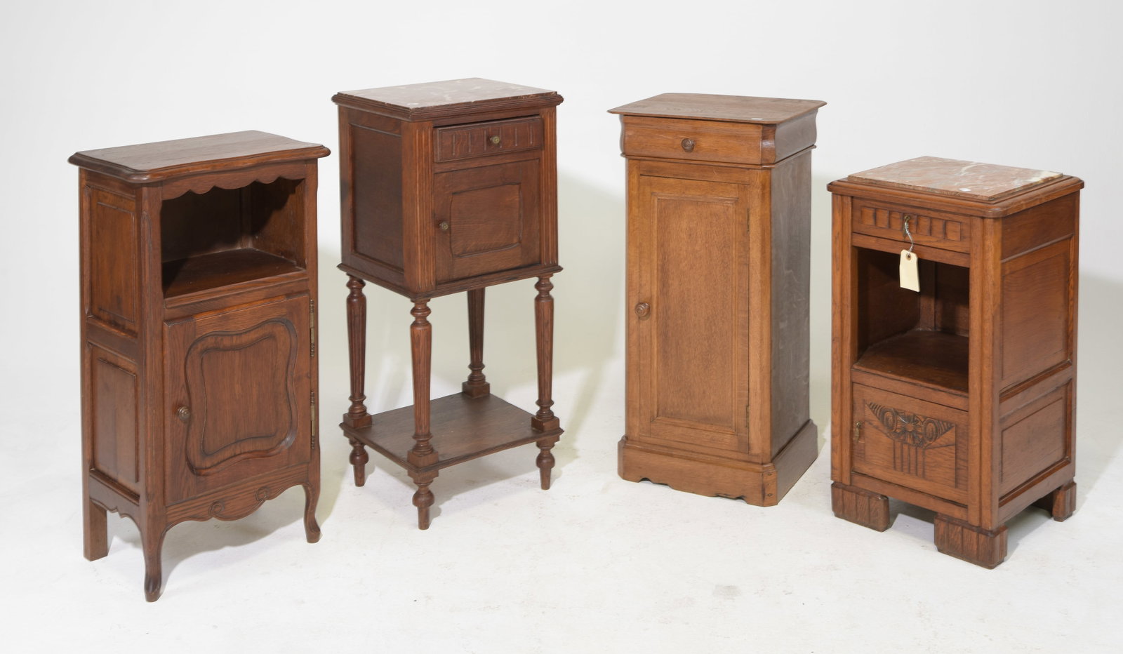 Four Assorted French Nightstands / Side Tables (1 of 8)