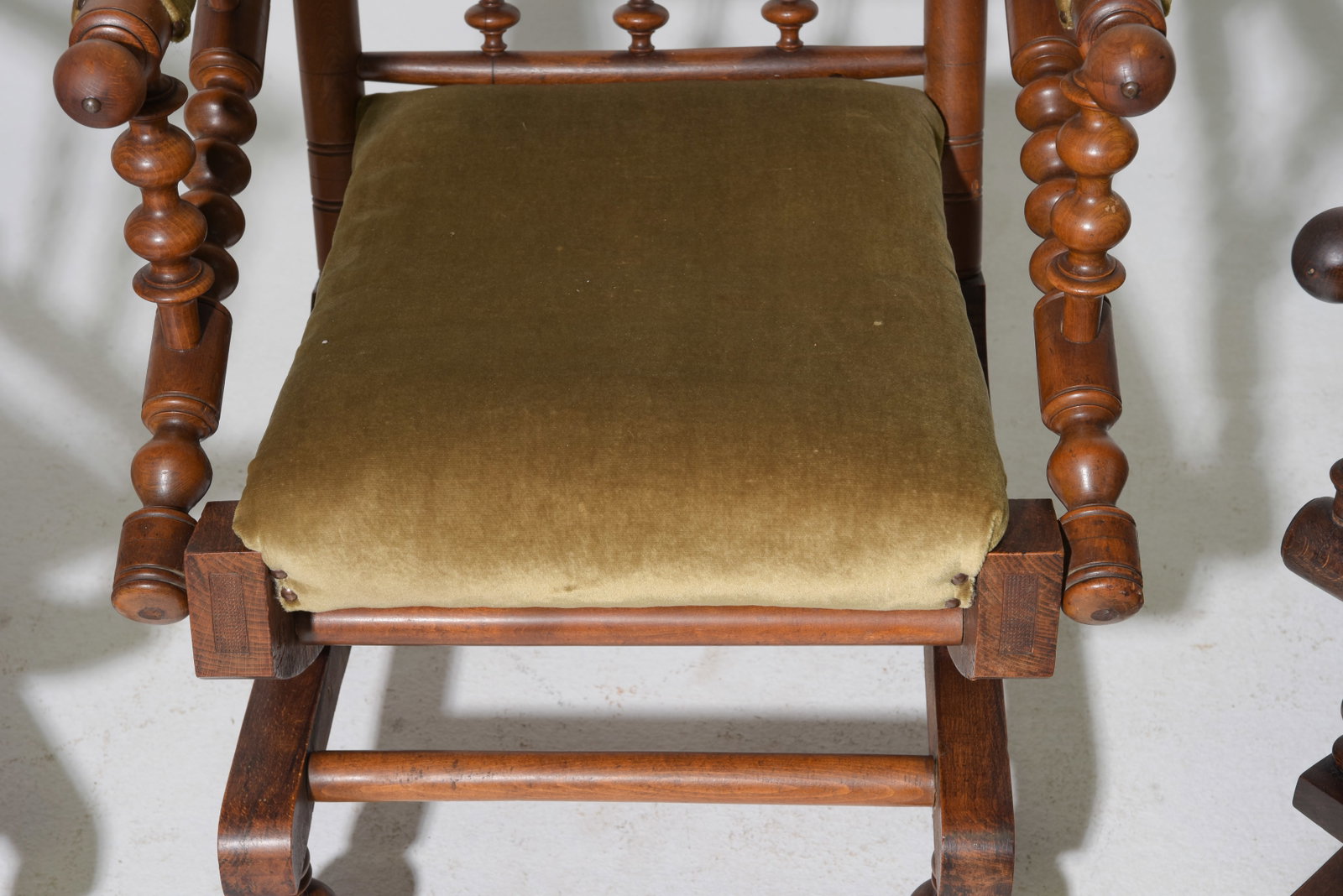 Three Assorted Bobbin Rocking Chairs - 3