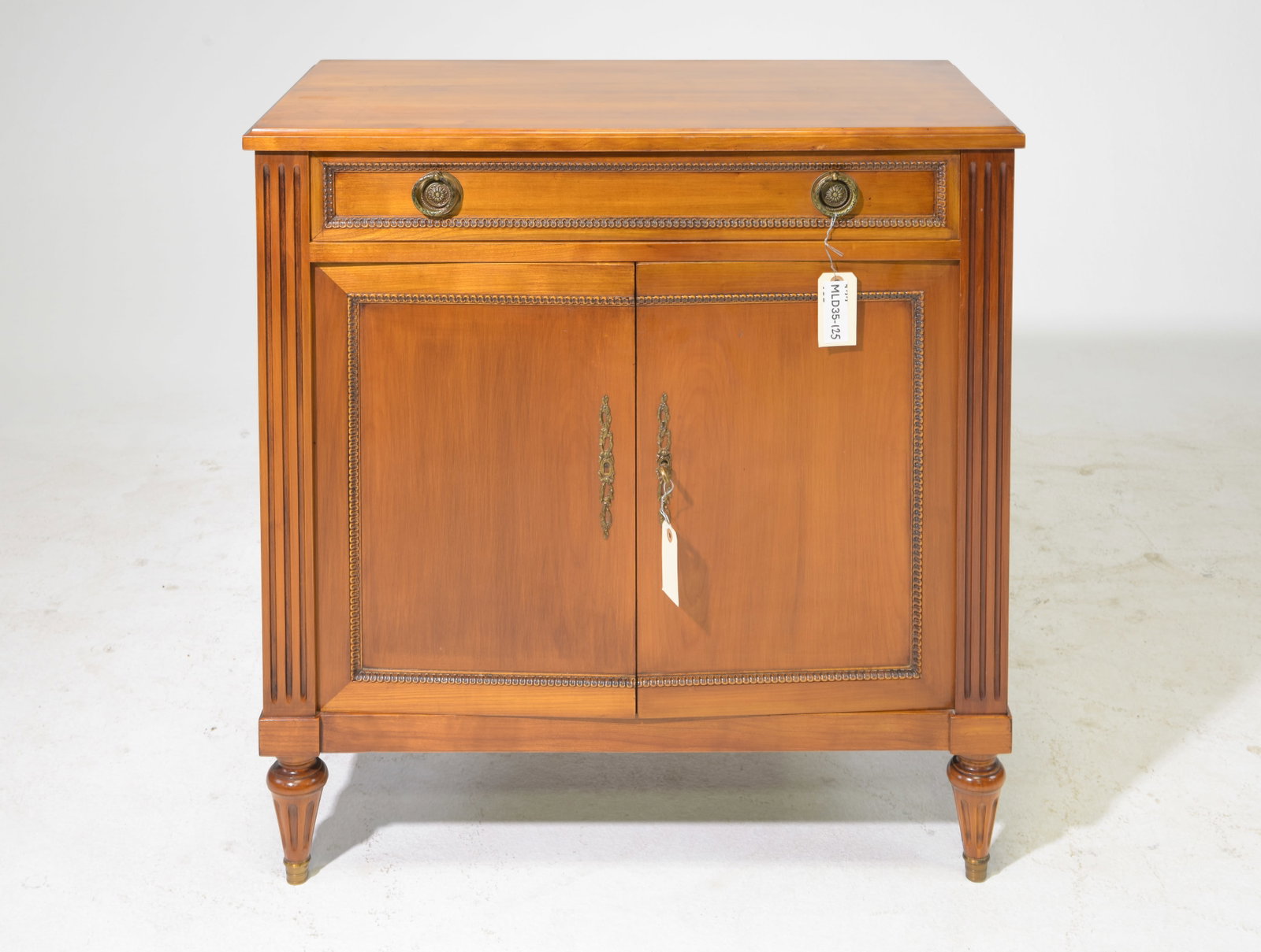 Louis XVI Style Hall / Occasional Cabinet with Drawer (1 of 6)
