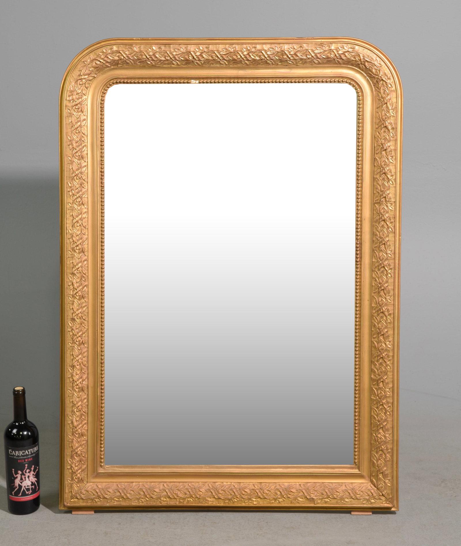 Louis Philippe Style Gold Framed Mirror #1 (1 of 5)