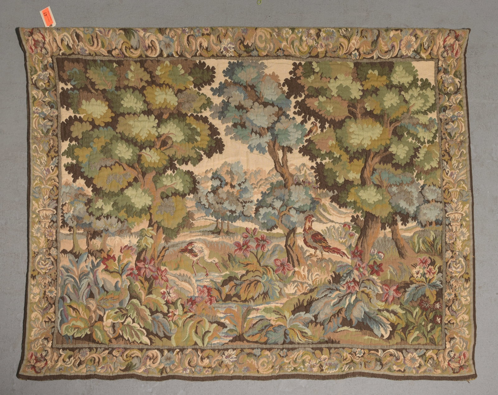 French Needlepoint Tapestry #1 (1 of 3)