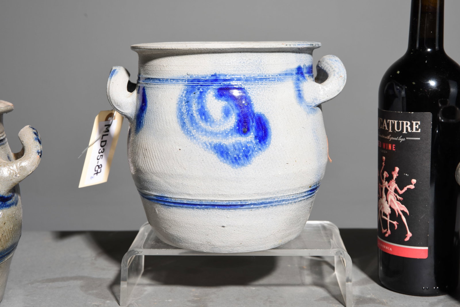 Five Assorted Salt Glaze Crocks #2 - 4