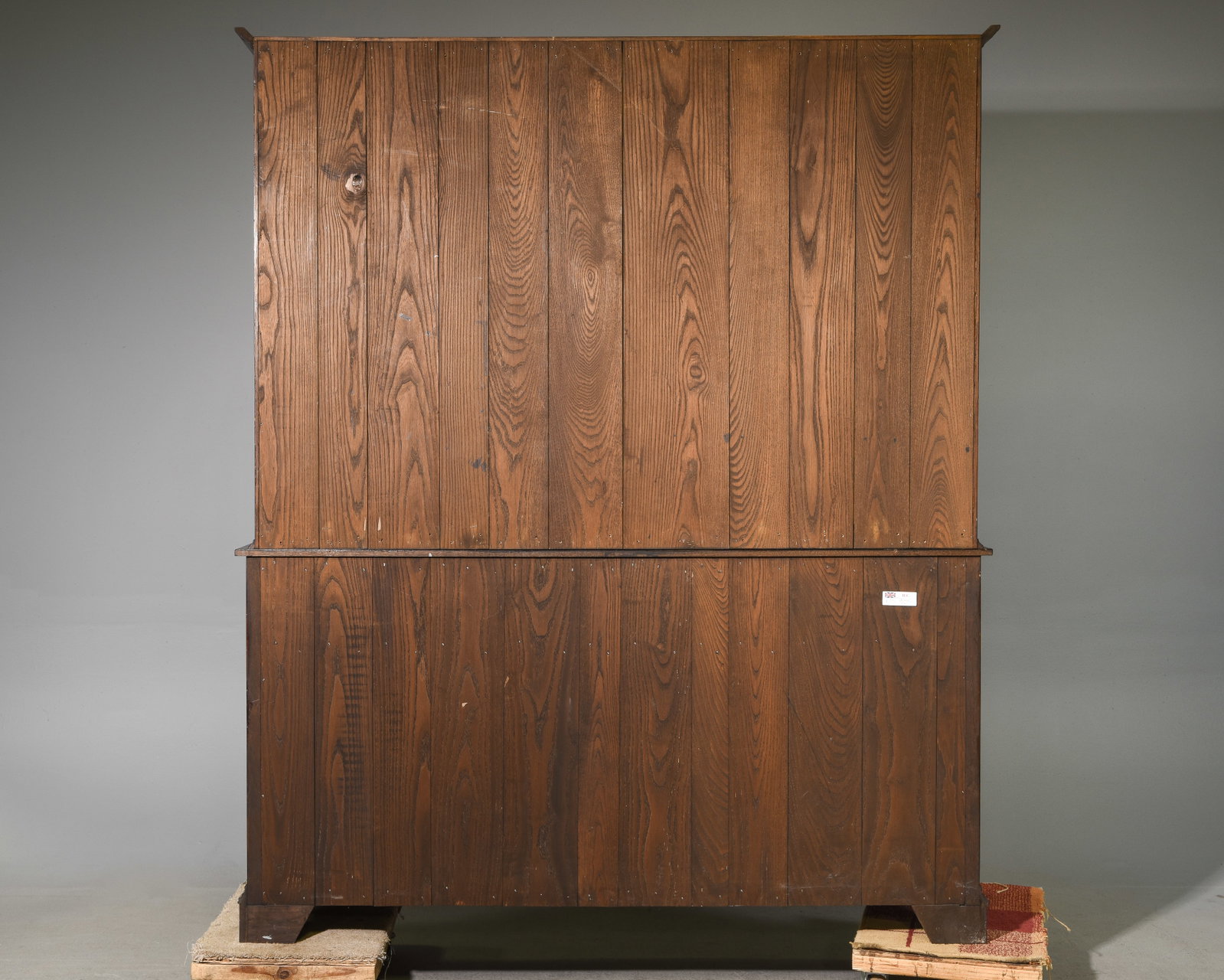 British Oak Bookcase / Cupboard c.1930's - 7