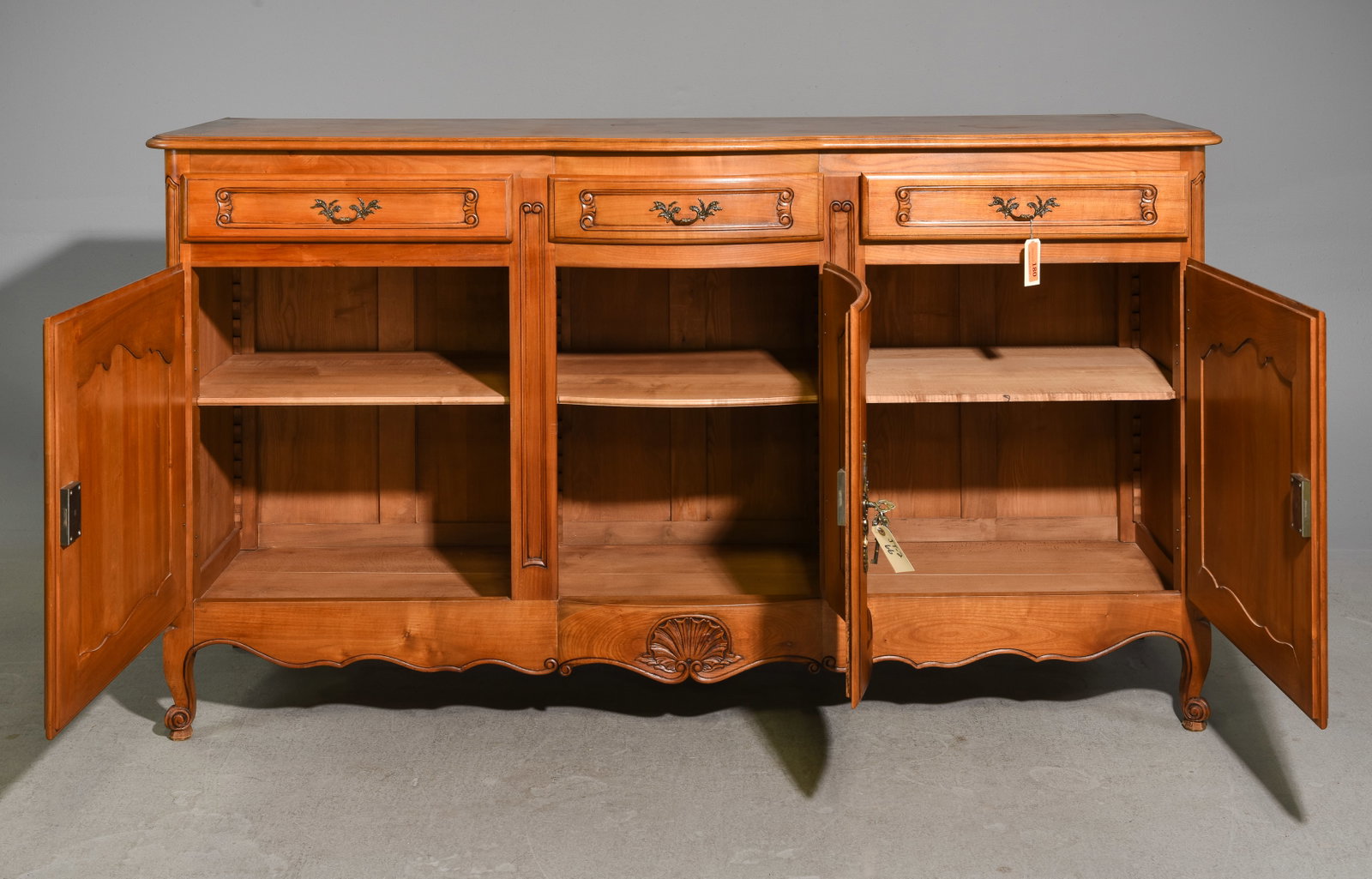 Louis XV Style Cherry Sideboard / Server - 2