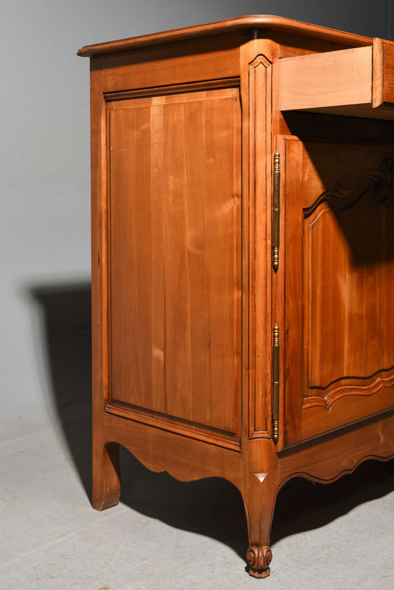 Louis XV Style Cherry Sideboard / Server - 6