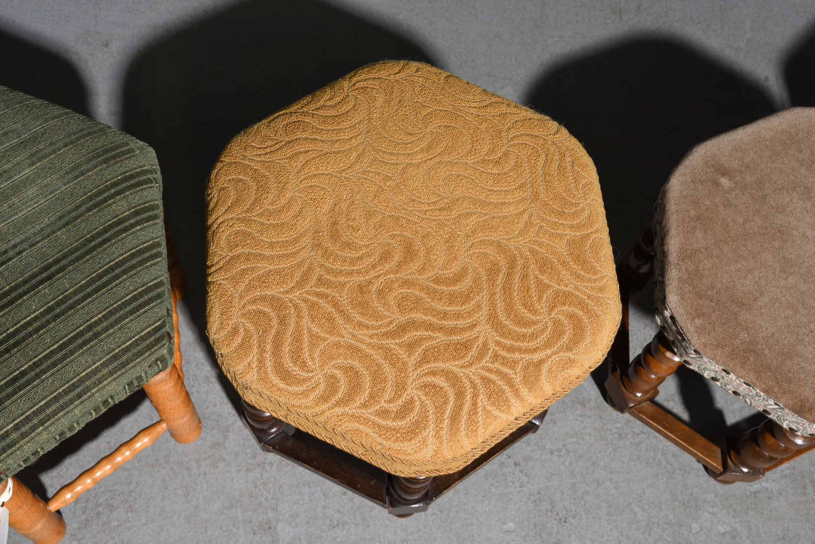 Four Assorted Danish Foot Stools - 3