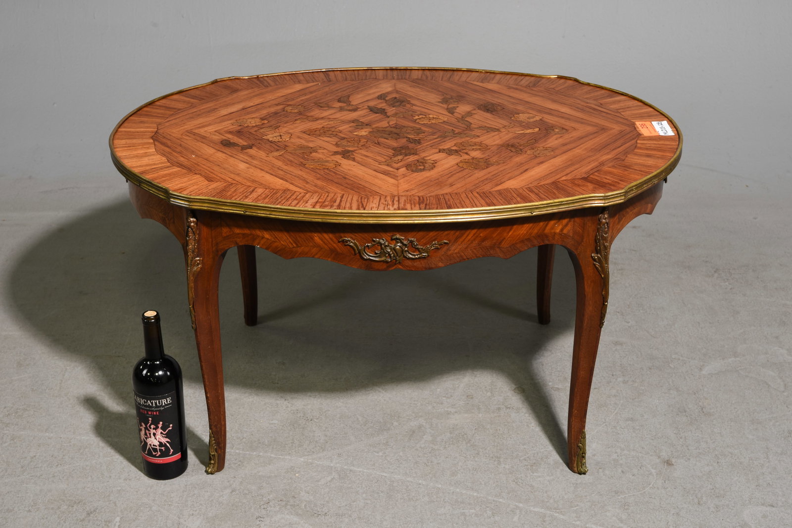 Louis XV Style Inlaid Coffee / Cocktail Table (1 of 3)