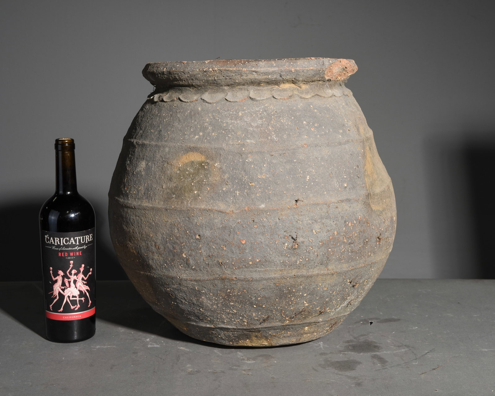 French Large Terracotta Pot / Planter (1 of 4)