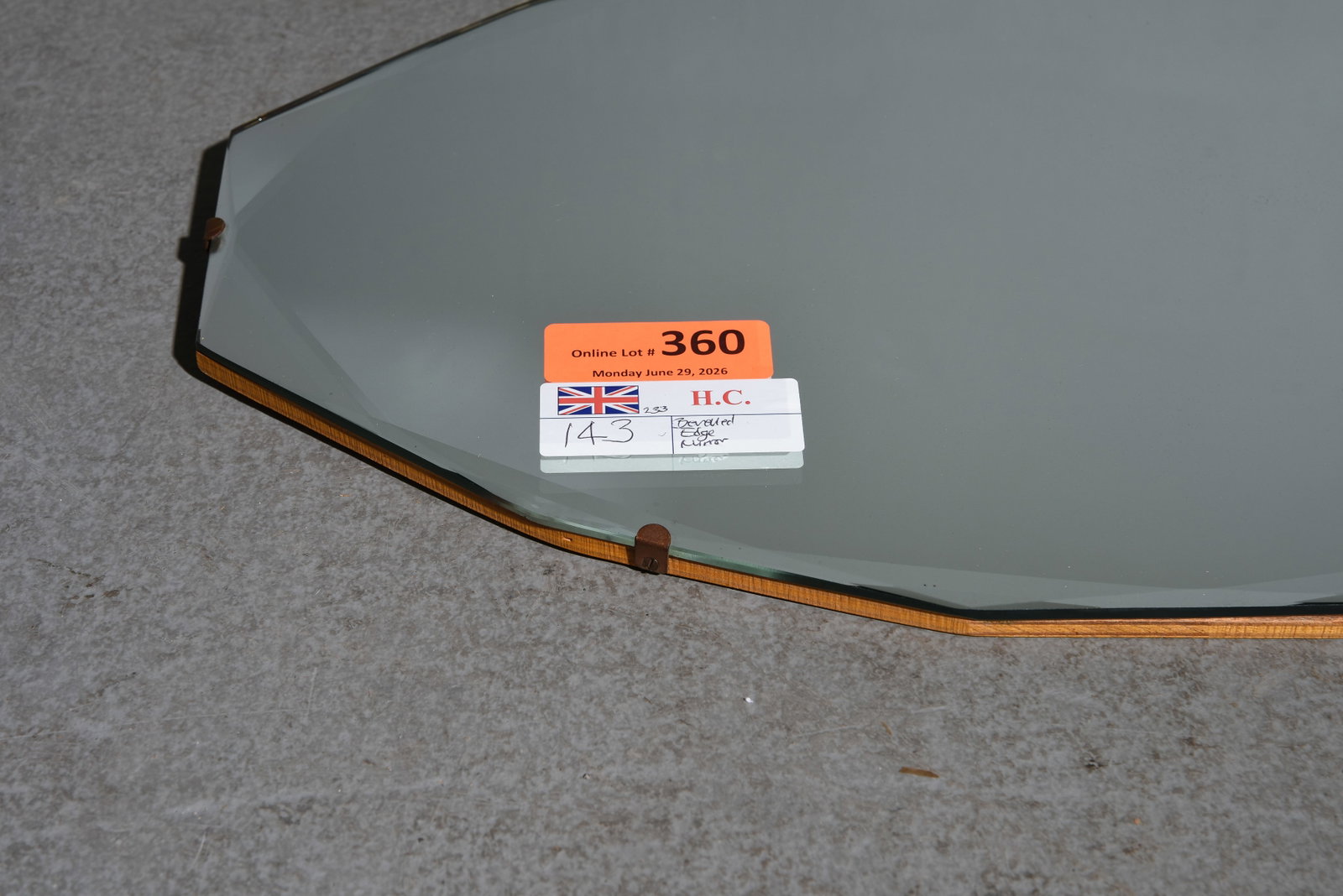 Beveled Unframed Mirror - 2