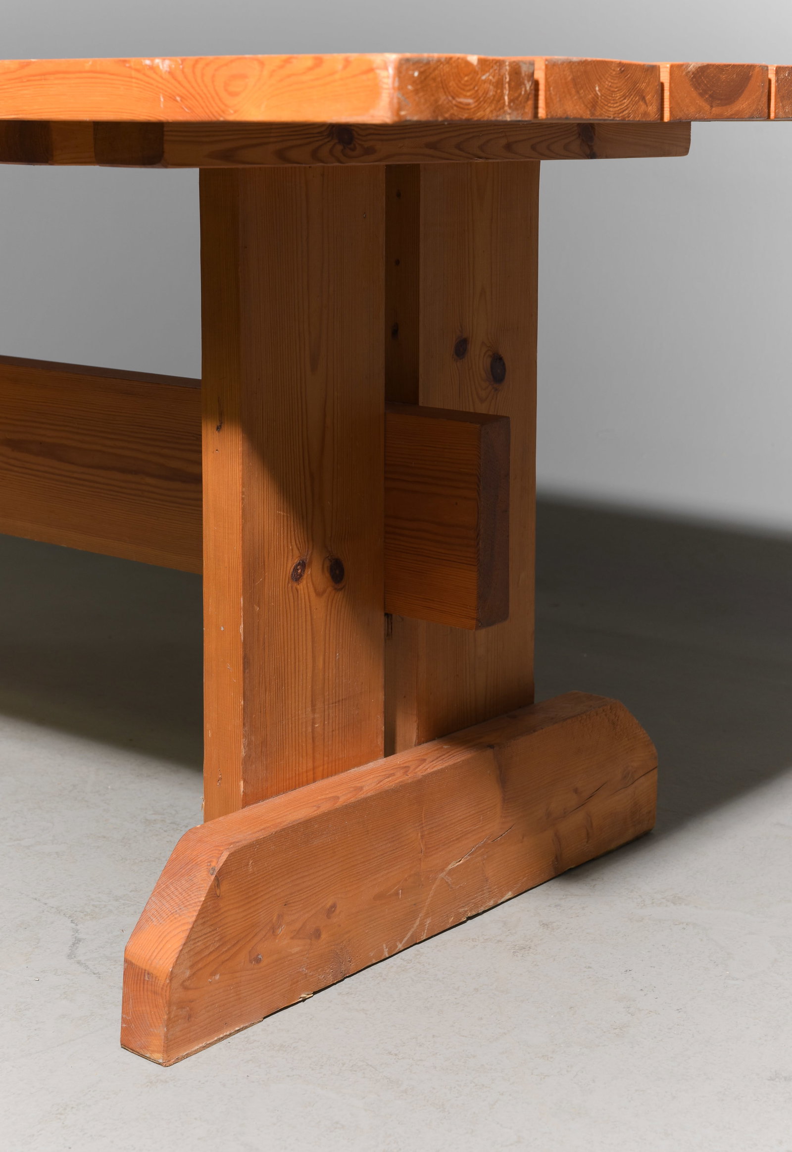 Swedish Pine Dining Table - 4