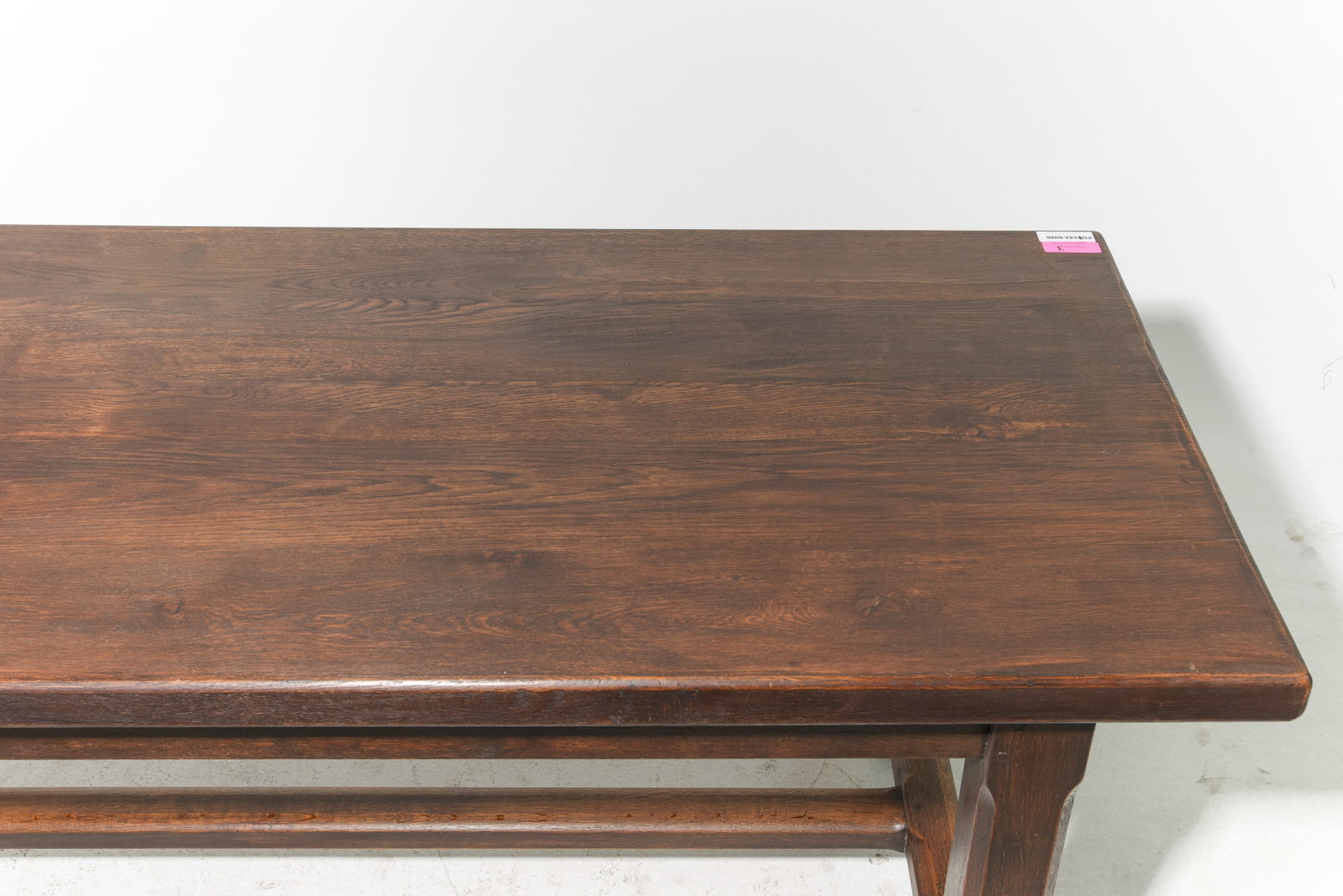 French Solid Oak Farmhouse Table - 3