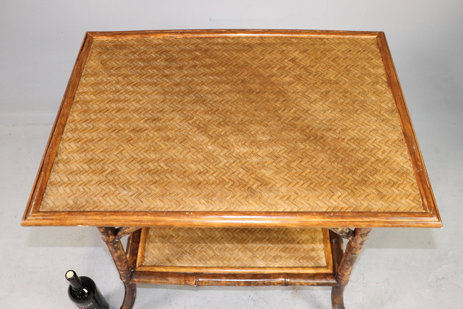 Bamboo Large Two Tier Table - 2