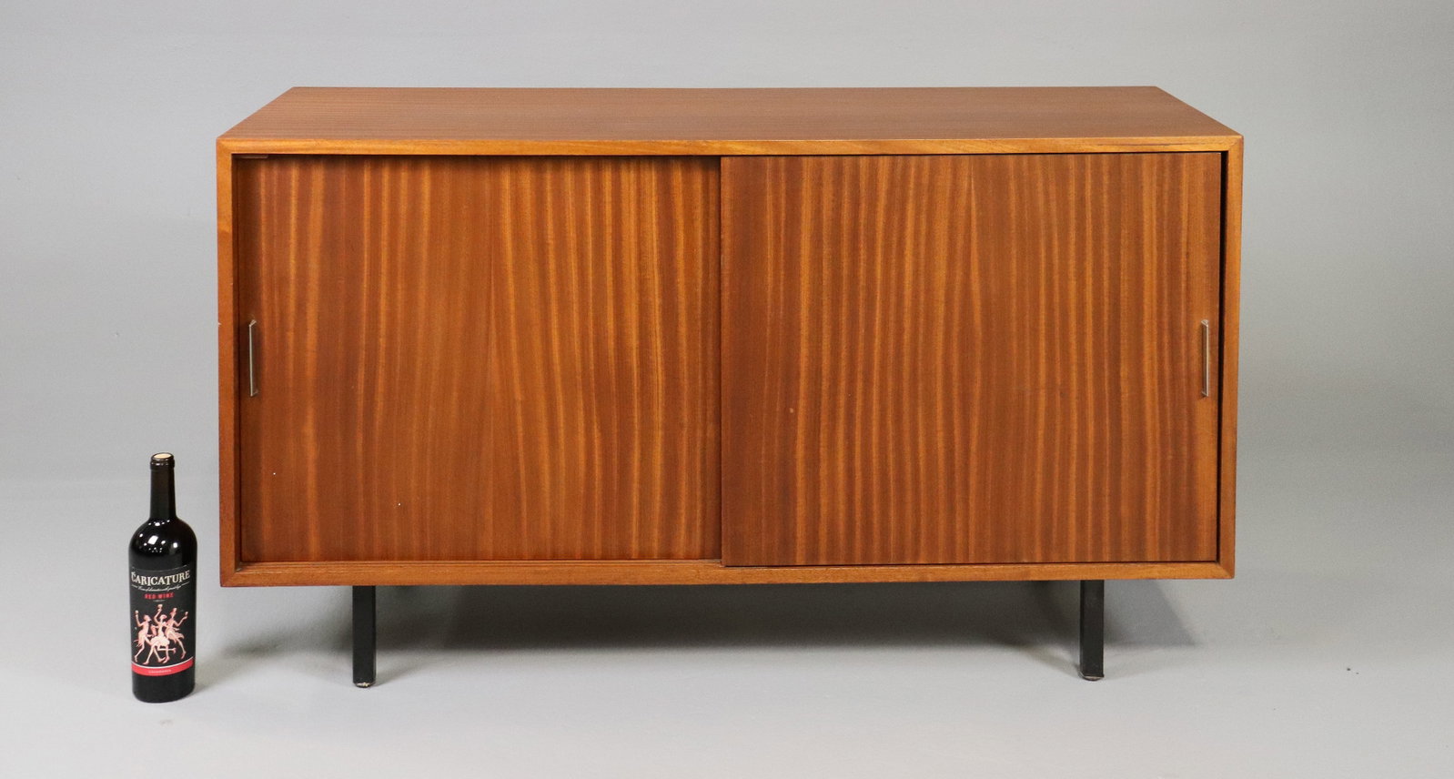 Mid Century Modern Sliding Door Cabinet (1 of 6)