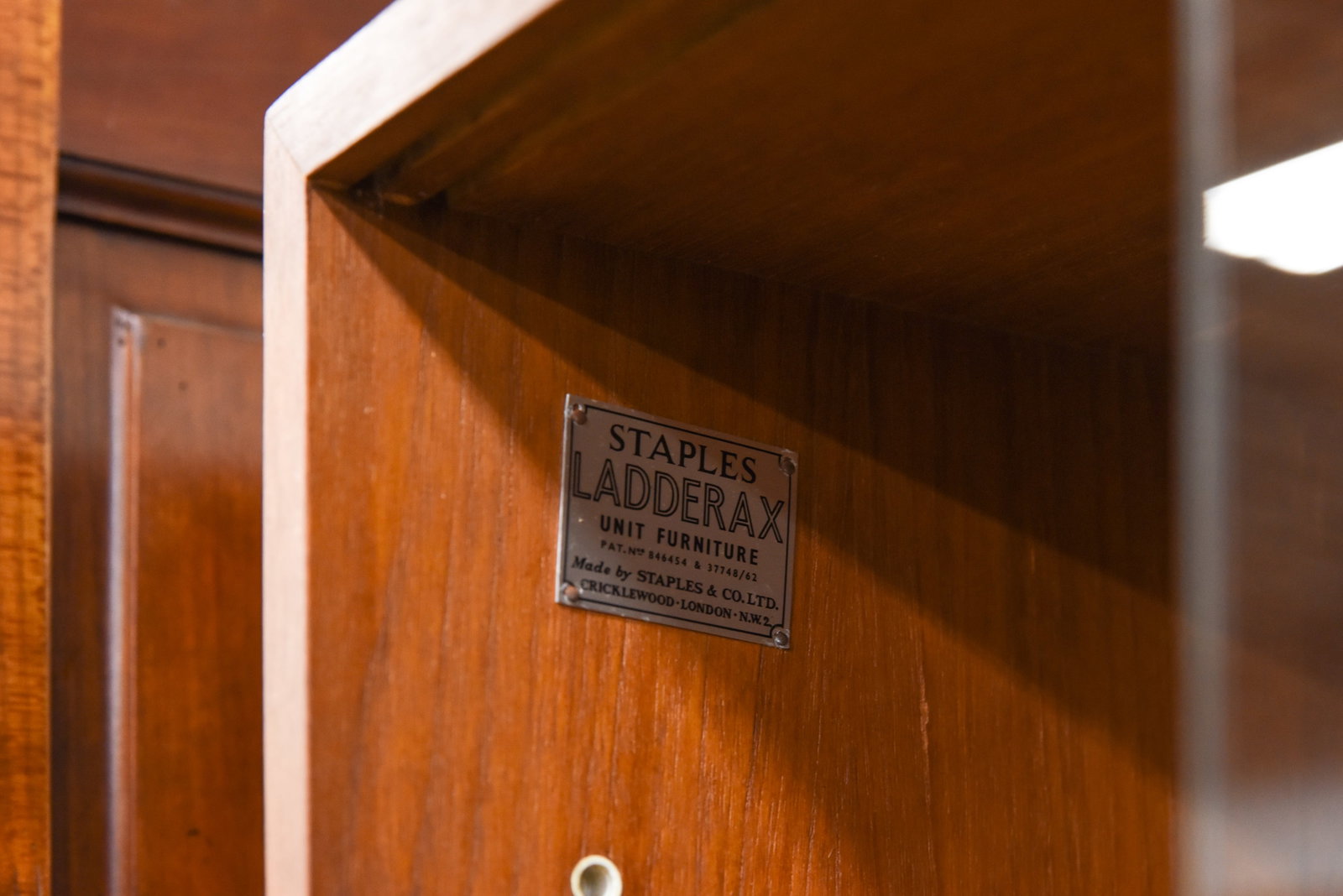 4 Bay Mid Century Wall Unit / System By Ladderax - 2