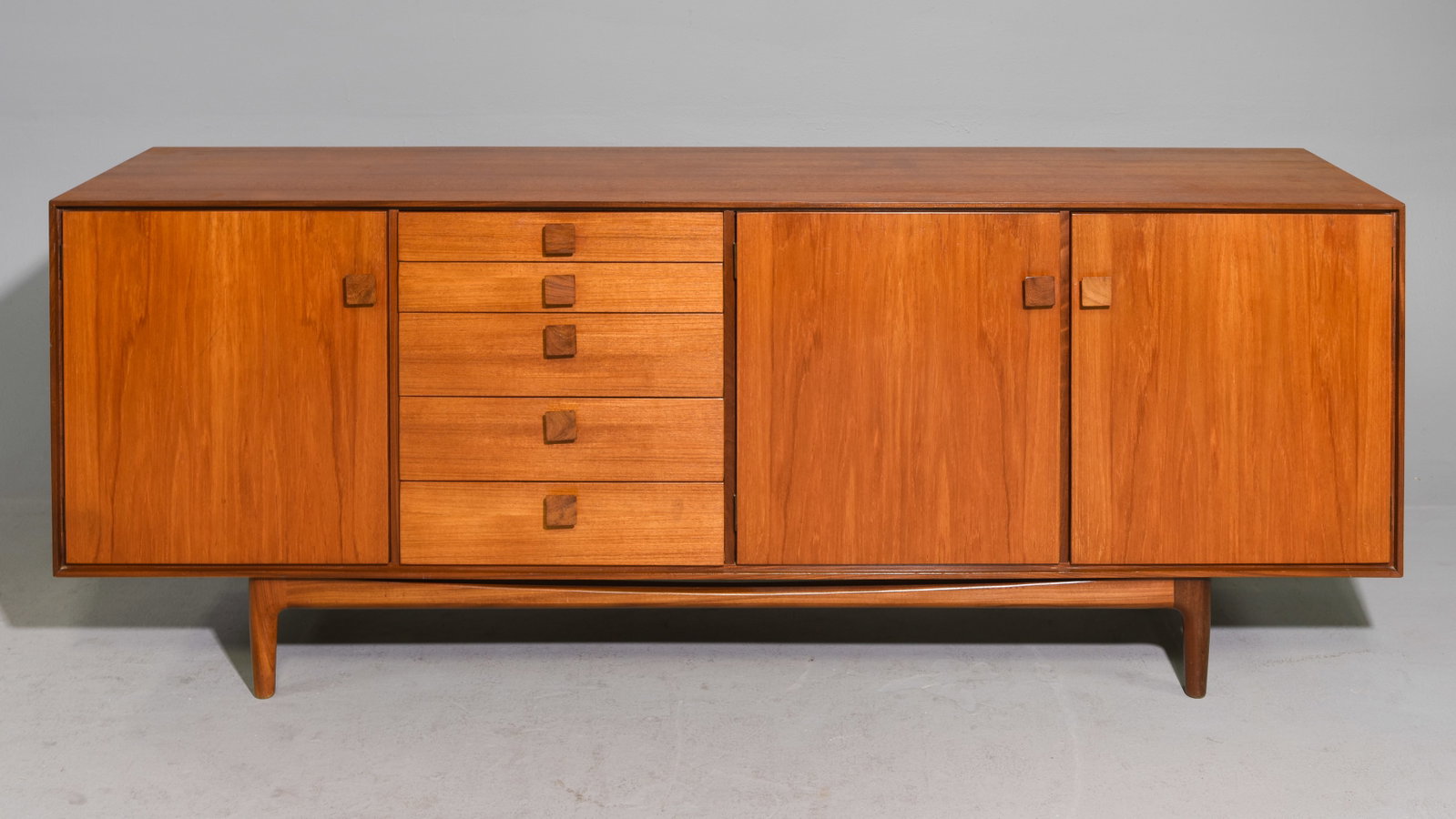 Mid Century Modern Sideboard - Kofoed Larsen #1: This Danish Modern Style Teak Credenza / Sideboard is made by Mid Century Modern Furniture Maker G Plan (Gplan) - It was Designed in partnership with Kofoed Larsen and is part of their Danish Range. -