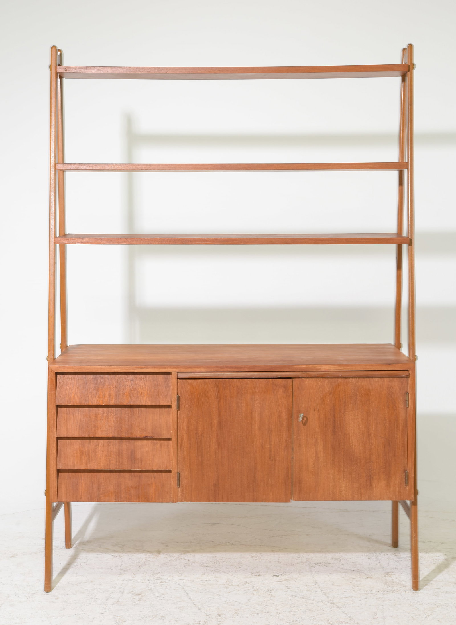 Swedish Mid Century Modern Secretary Bookshelf (1 of 8)