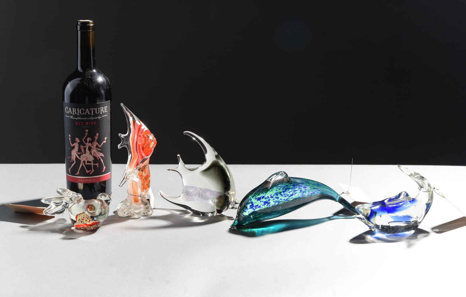 5pcs Assorted Art Glass Sea Life Animals / Fish (1 of 5)