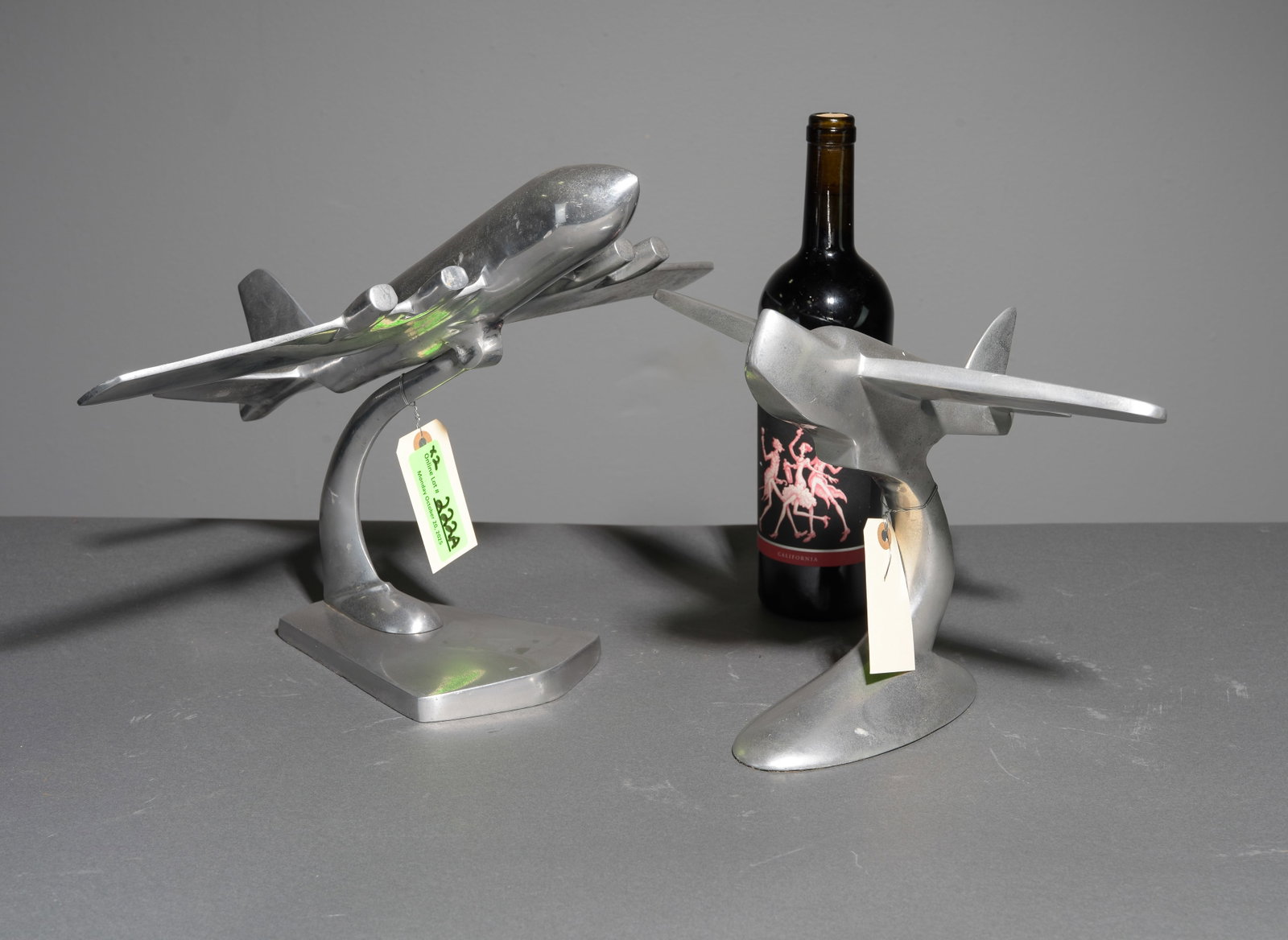 2 Mid Century Modern / Art Deco Style Planes (1 of 5)