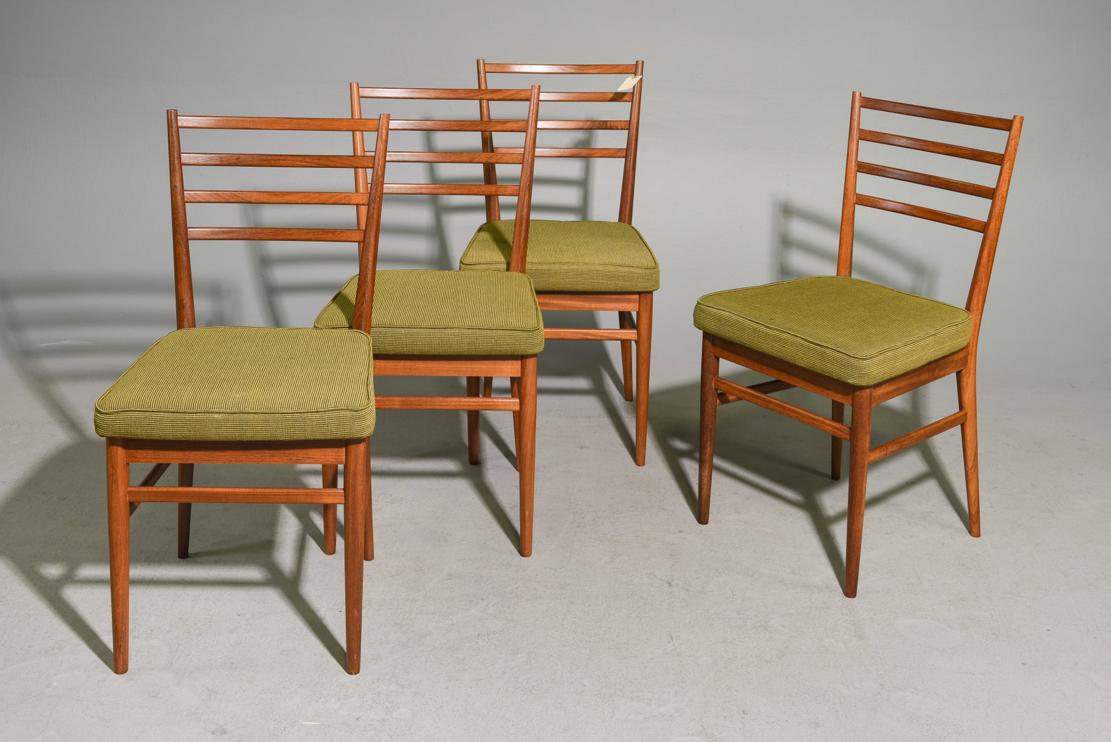 4 Mid Century Modern Ladder Back Chairs - McIntosh (1 of 5)