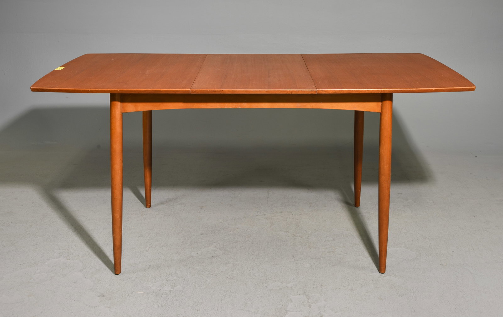 Mid Century Modern Table with Insertable Leaf - 2
